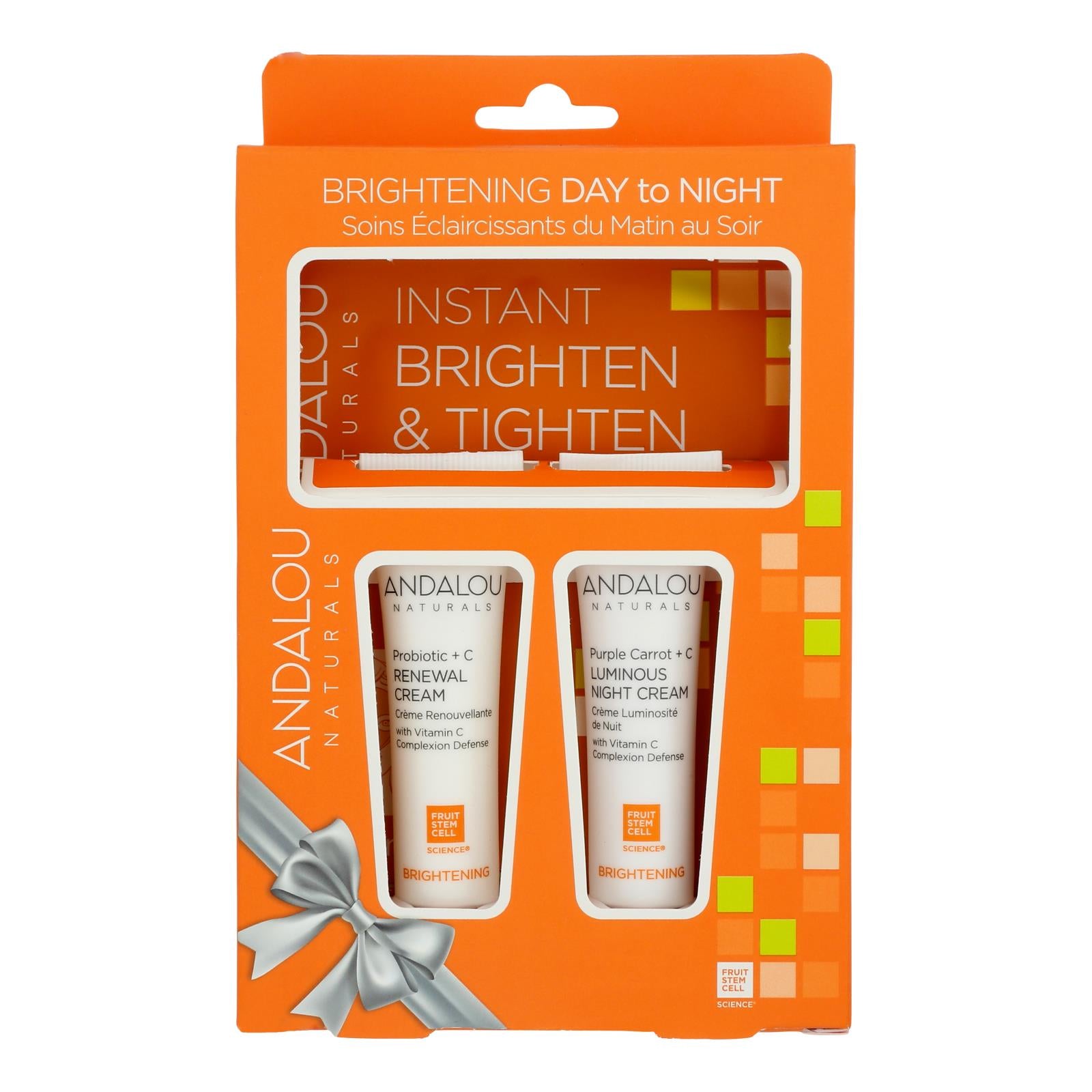 Andalou Naturals - Brghtng Day Nght Gft Kit - 1 Each-ct