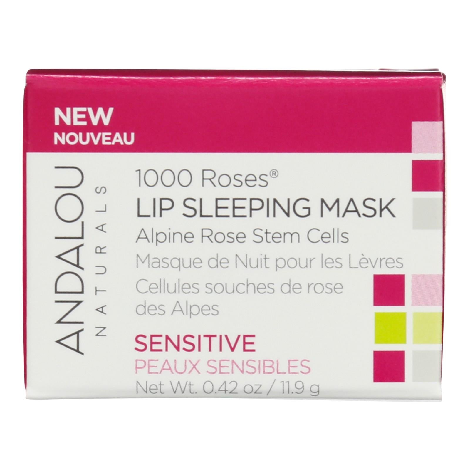 Andalou Naturals - Sleep Mask Lip Sensitive - 1 Each-.42 FZ