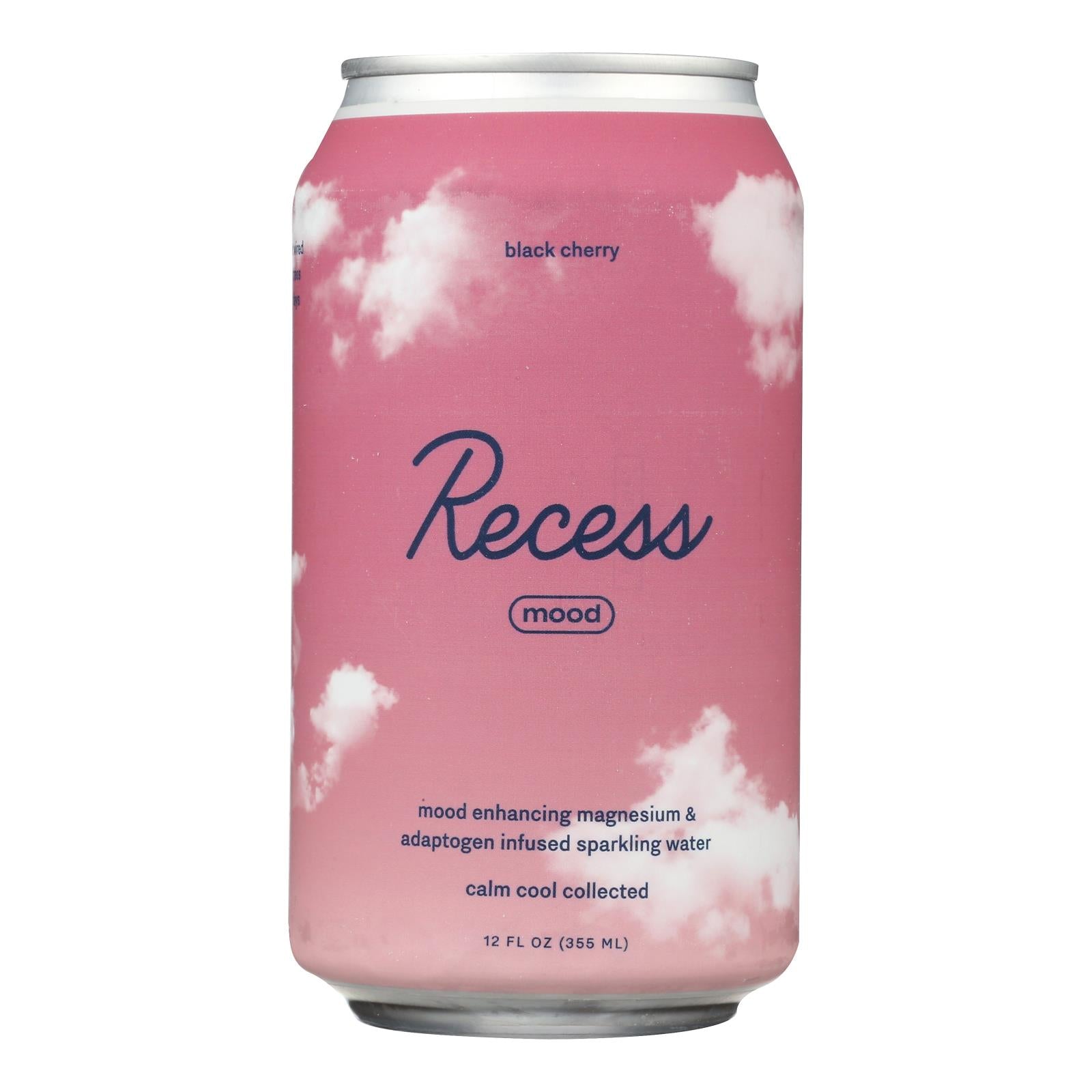 Recess - Sparkling Water Black Cherry Magnsm - Case of 12-12 FZ