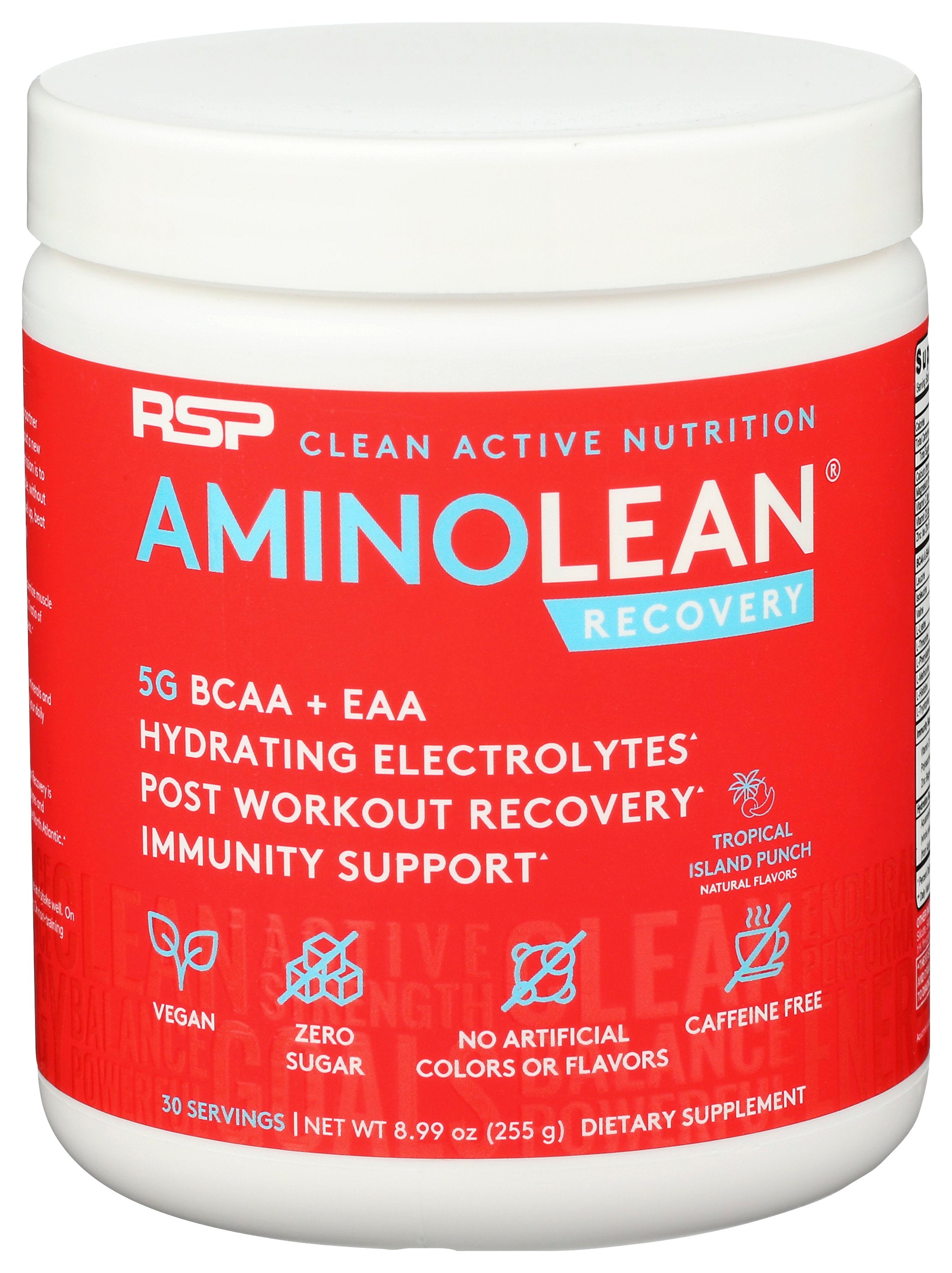 RSP NUTRITION AMINOLEAN RECOVERY PUNCH