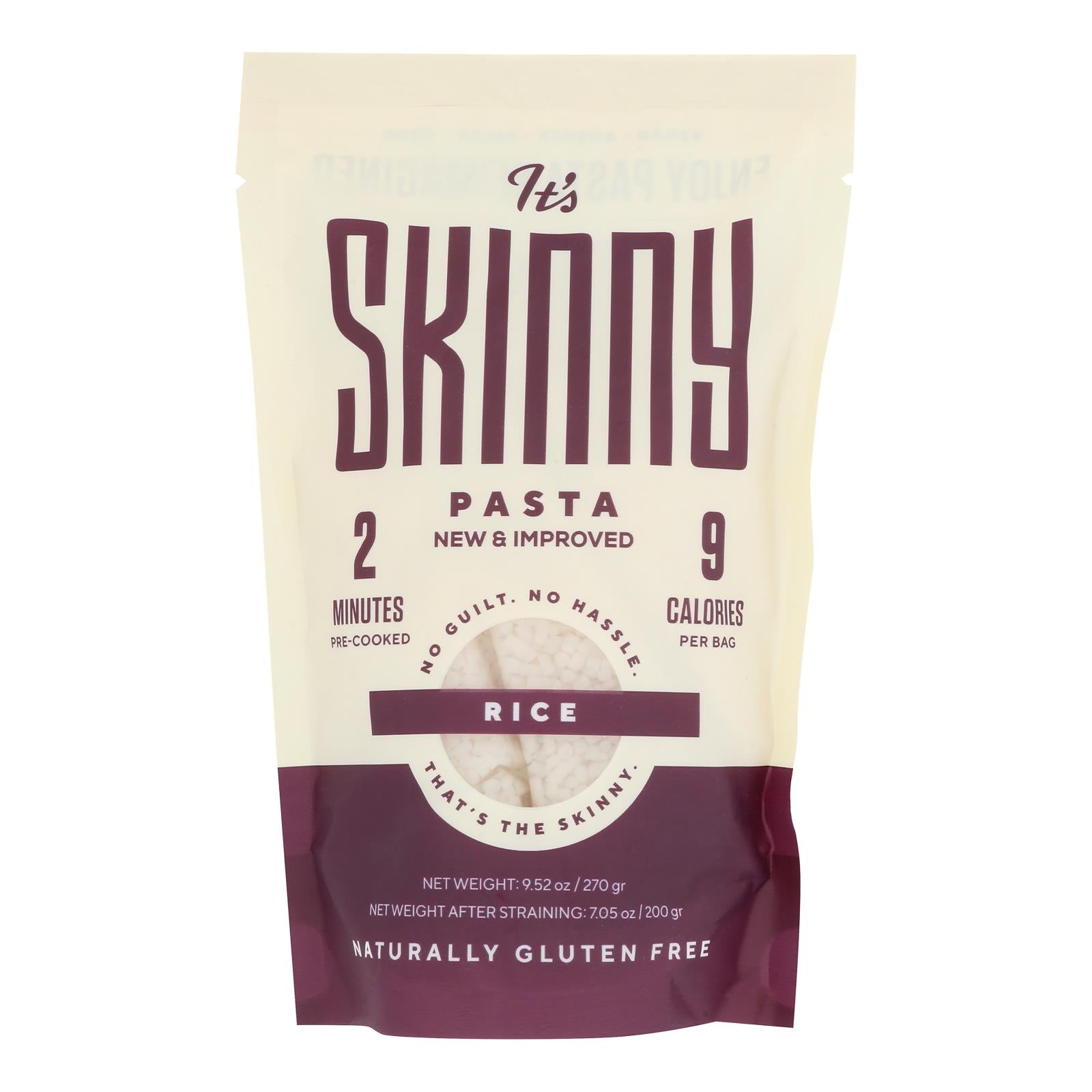 It's Skinny Pasta - Konjac Pasta Rice Shape - Case of 6-9.52 OZ