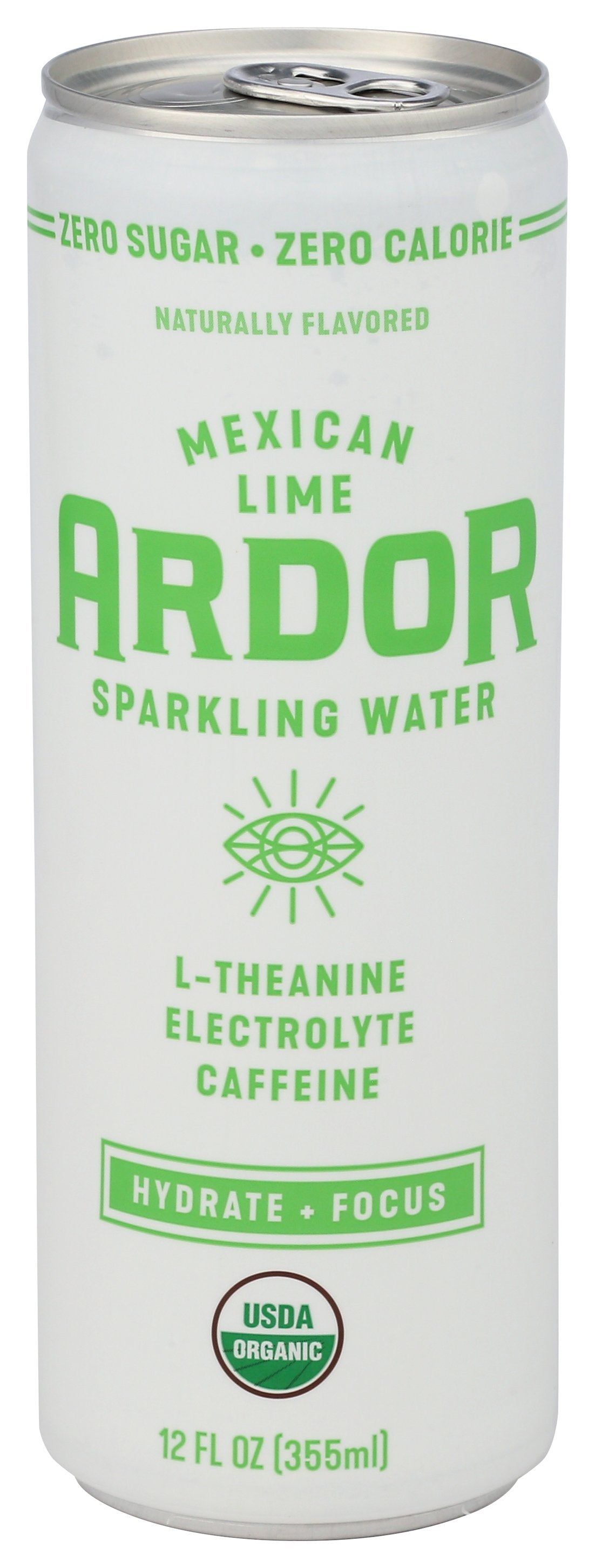 ARDOR ORGANIC INC SPRKLNG WTR MEXICAN LIME - Case of 12