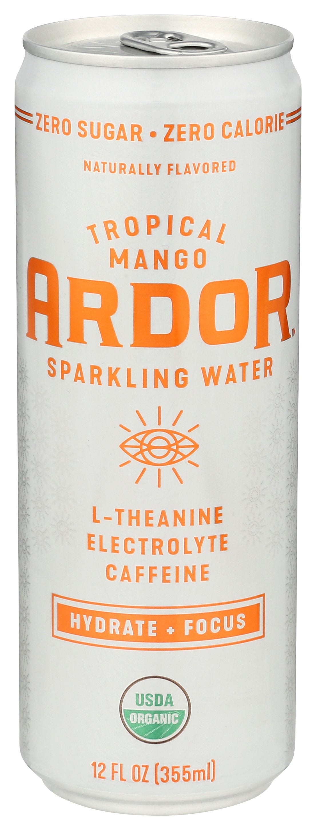ARDOR ORGANIC INC ENHANCED SPARKLING WATER - Case of 12