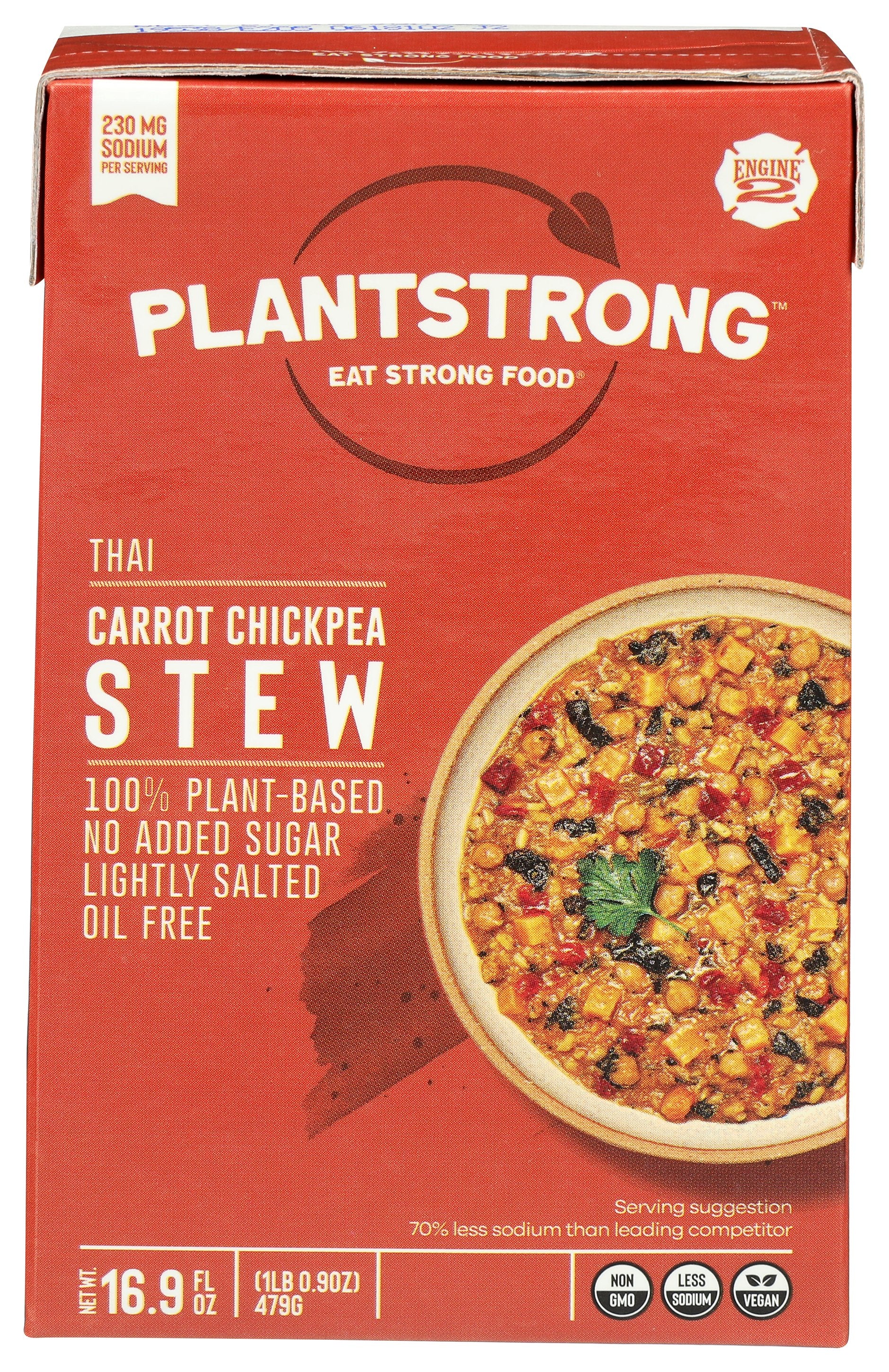 PLANTSTRONG STEW CHCKPEA CARROT THAI - Case of 6