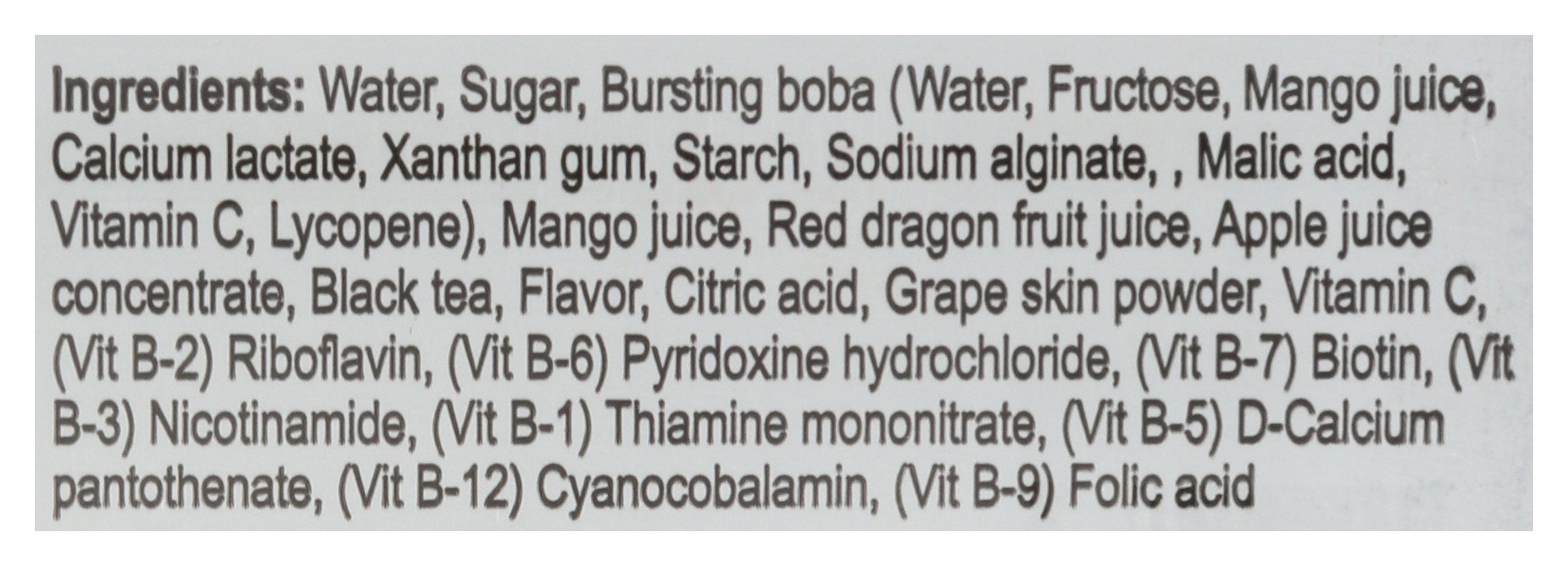 INOTEA TEA MNGO RED DRG FRT RTD - Case of 12