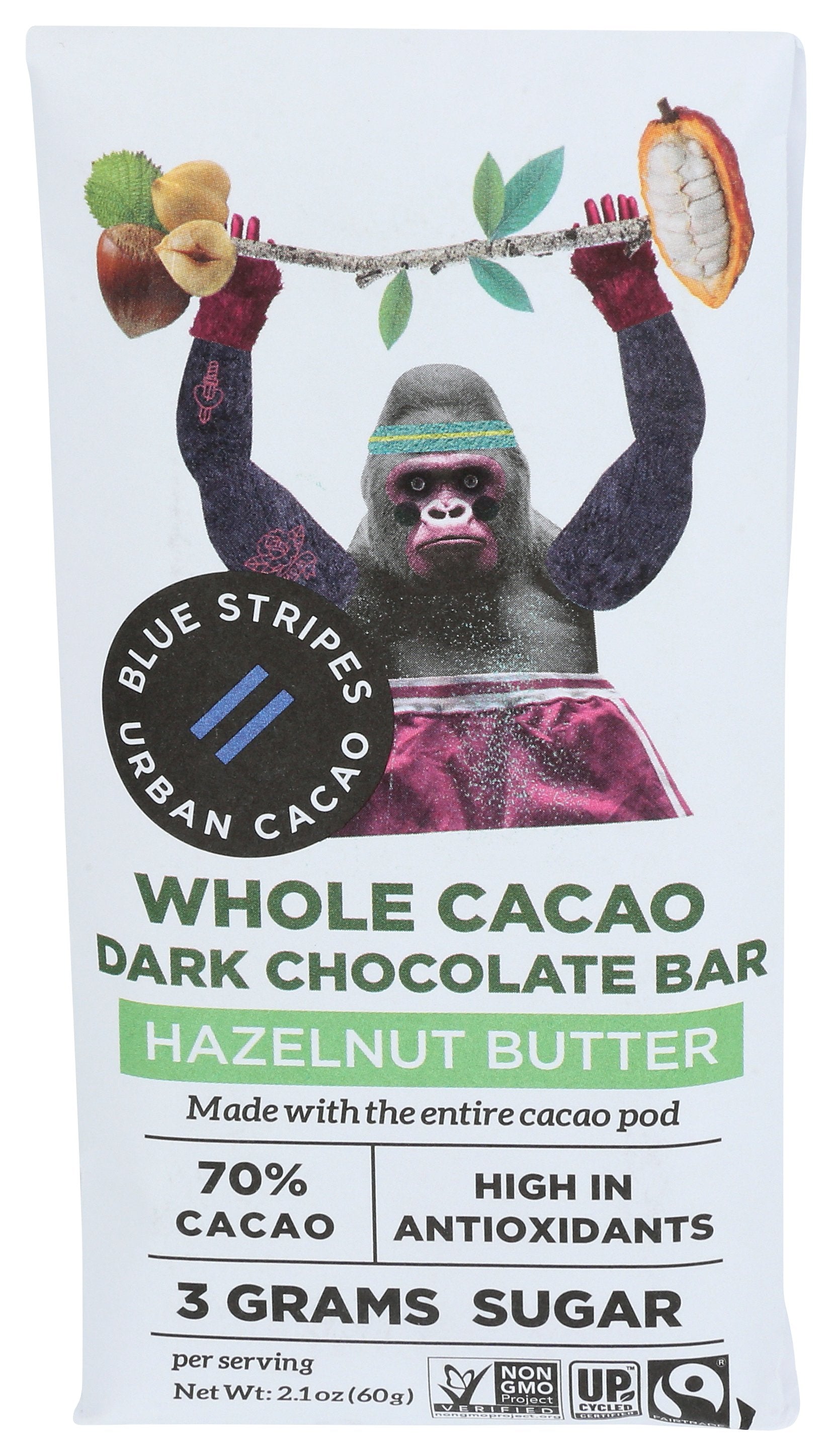 BLUE STRIPES BAR WHL CCAO CHO HZLNT BTTR - Case of 12