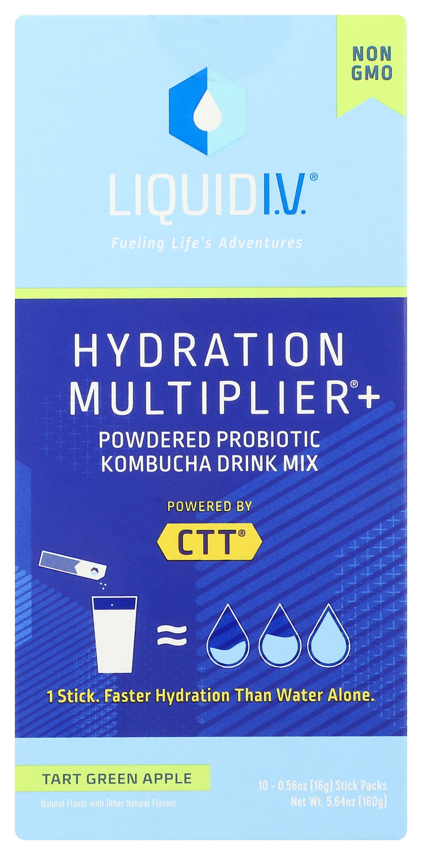 LIQUID IV HDRTION APLKMBCHA 10CTBX