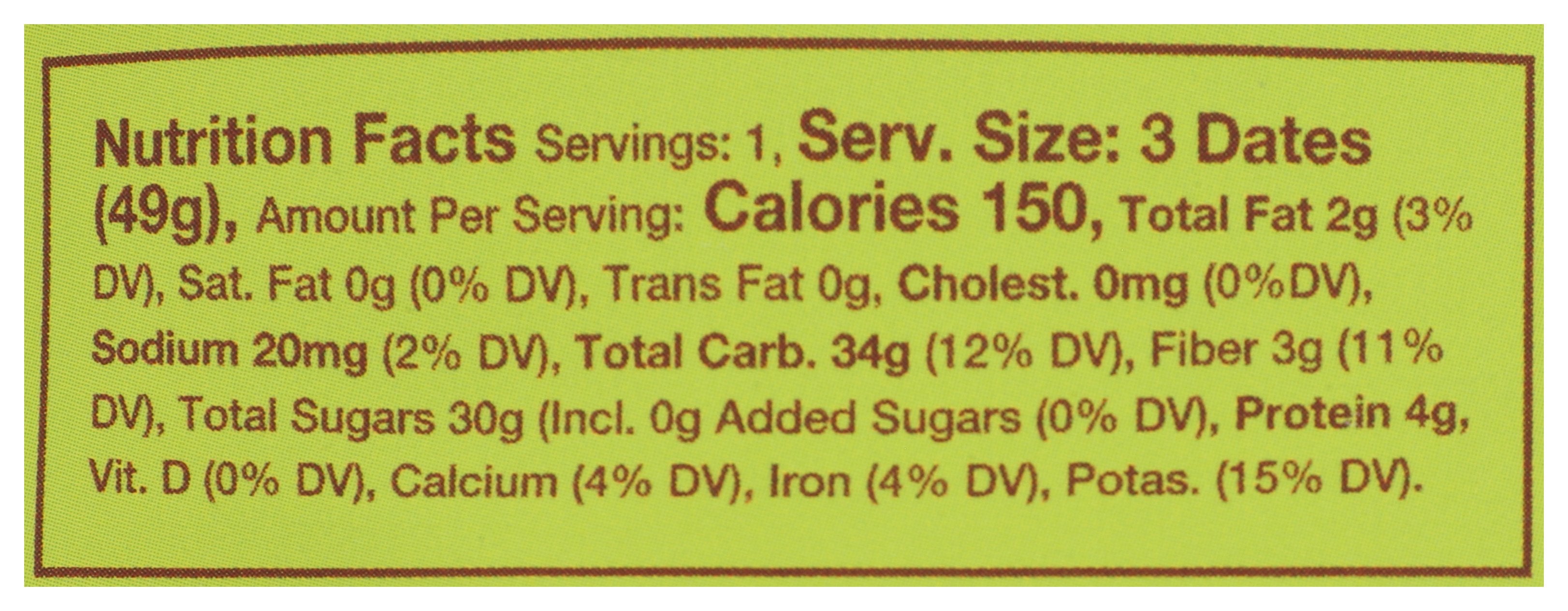 REALSY DATES ALMOND BUTTER FILL - Case of 10