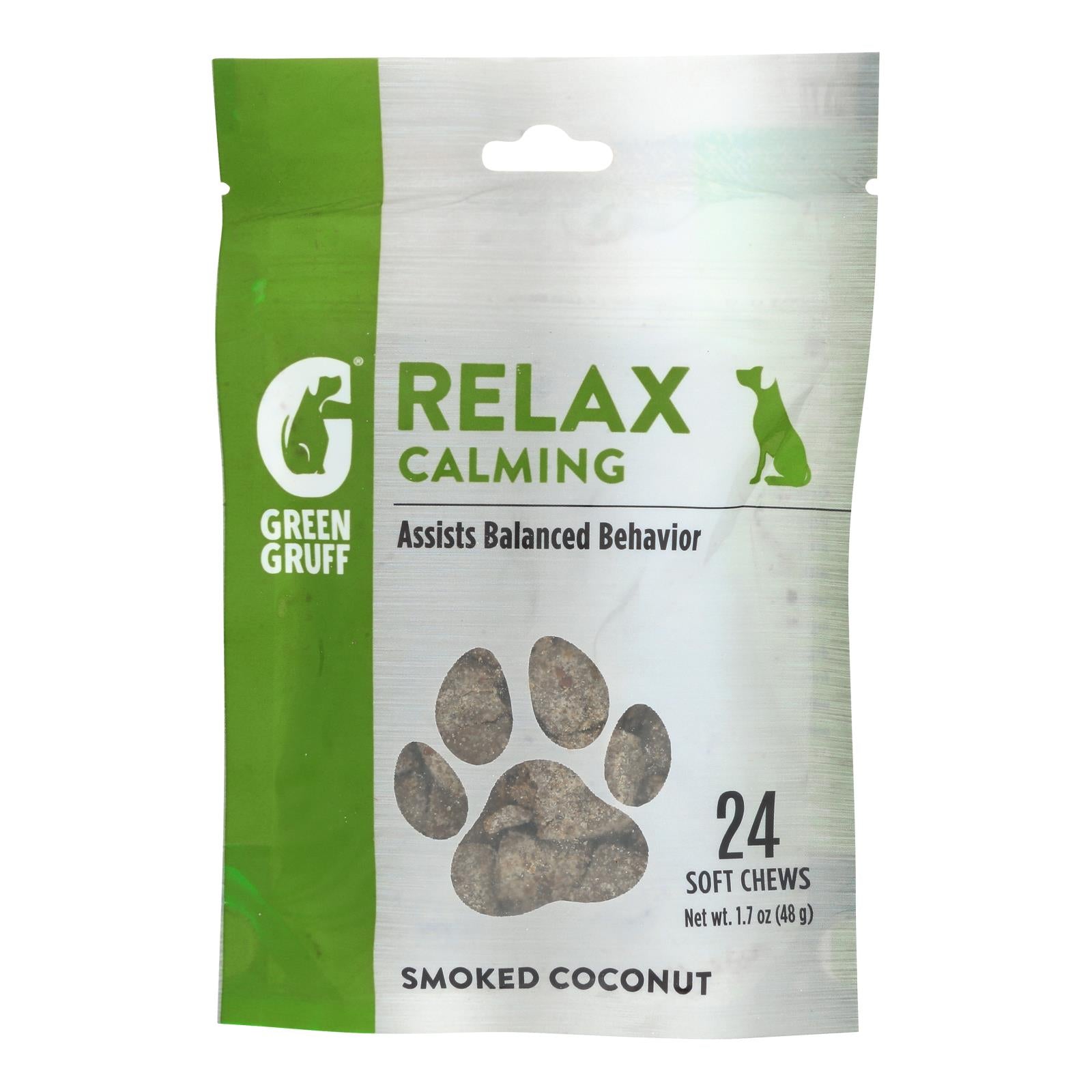 Green Gruff - Dog Supp Relax Calming - Case Of 6-24 Ct