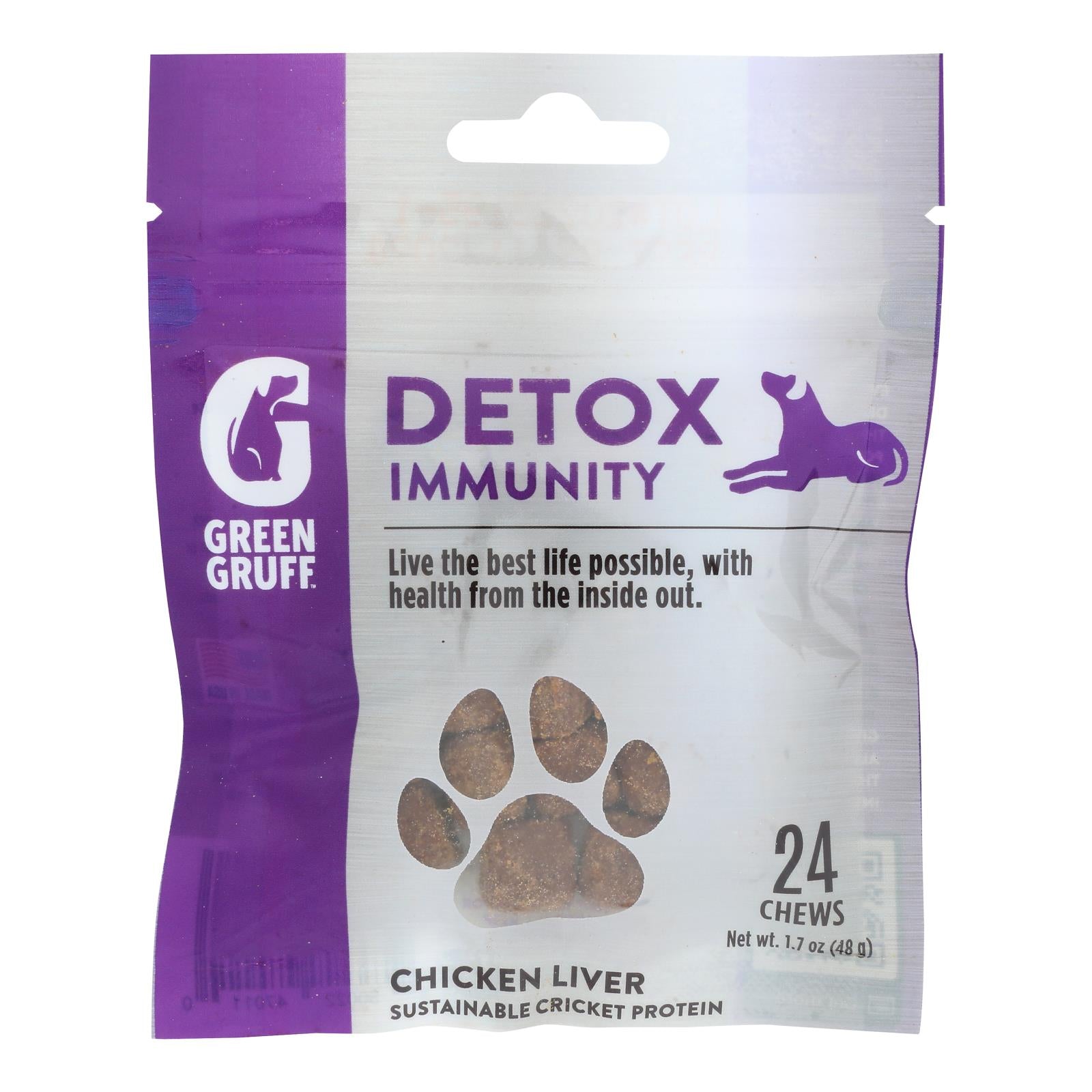 Green Gruff - Dog Supp Detox Immunity - Case of 6-24 CT