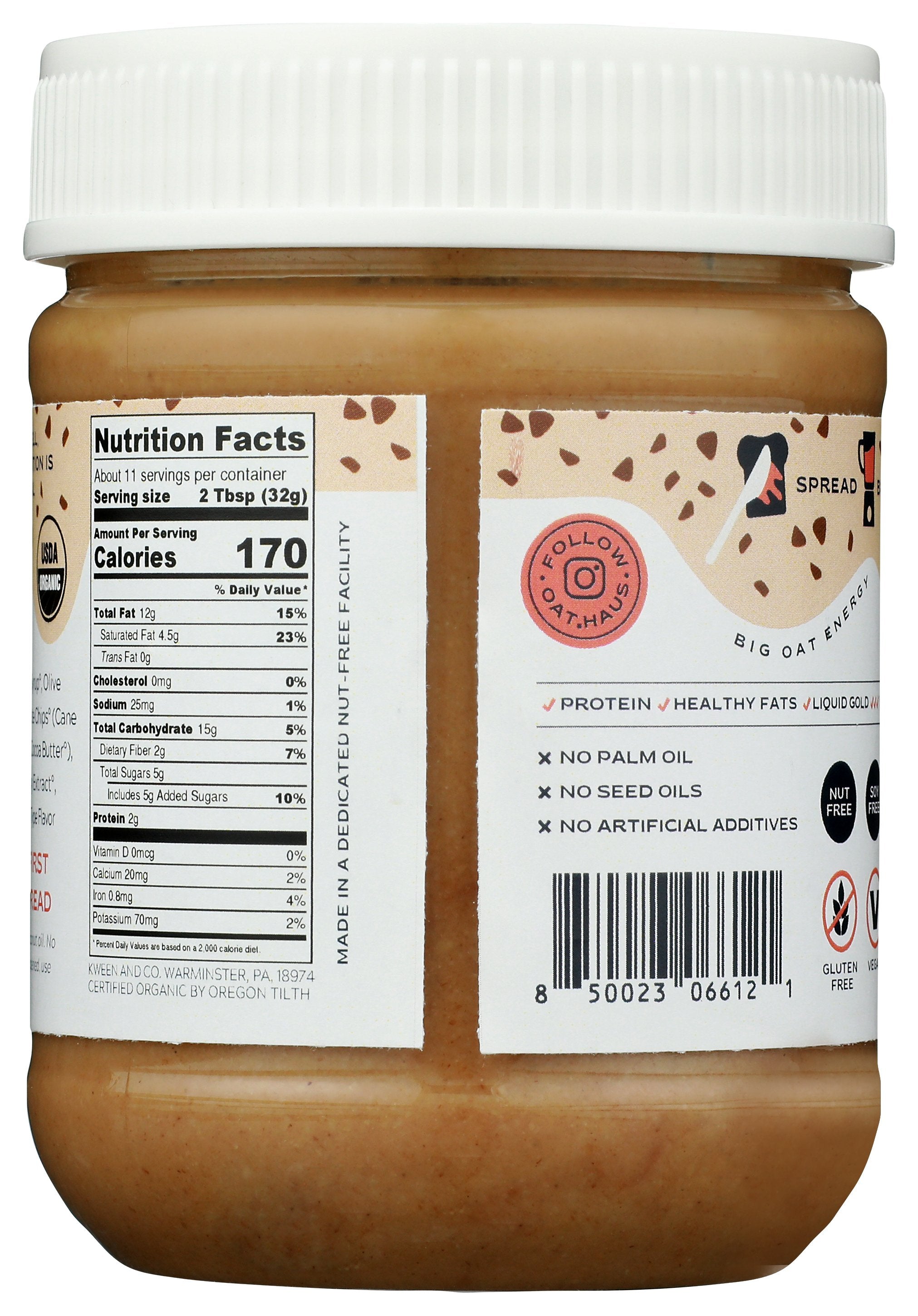 OAT HAUS BUTTR GRNOLA COOKIE DOUGH - Case of 6