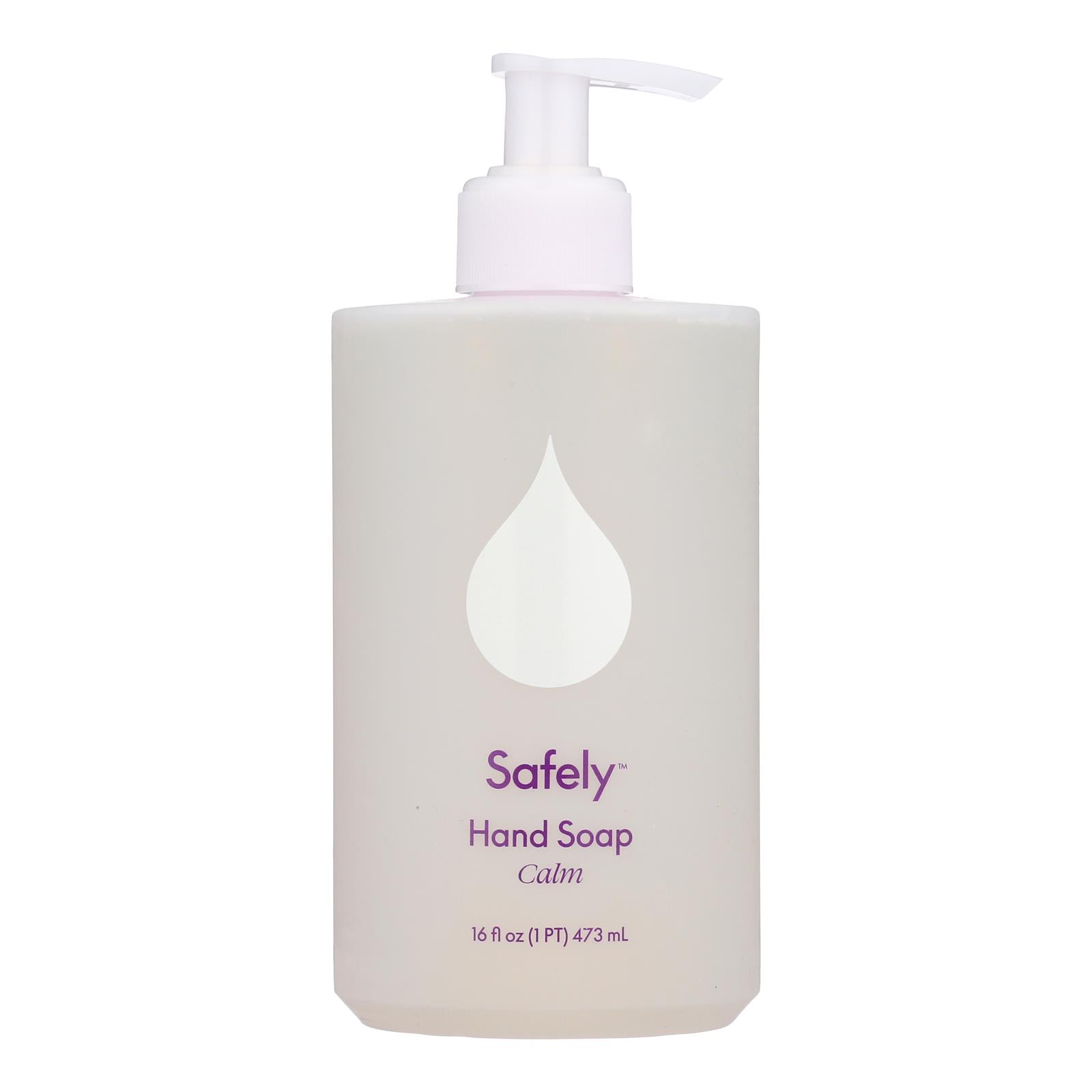 Safely - Hand Soap Liquid Calm Scent - Case of 6-16 Fluid Ounces