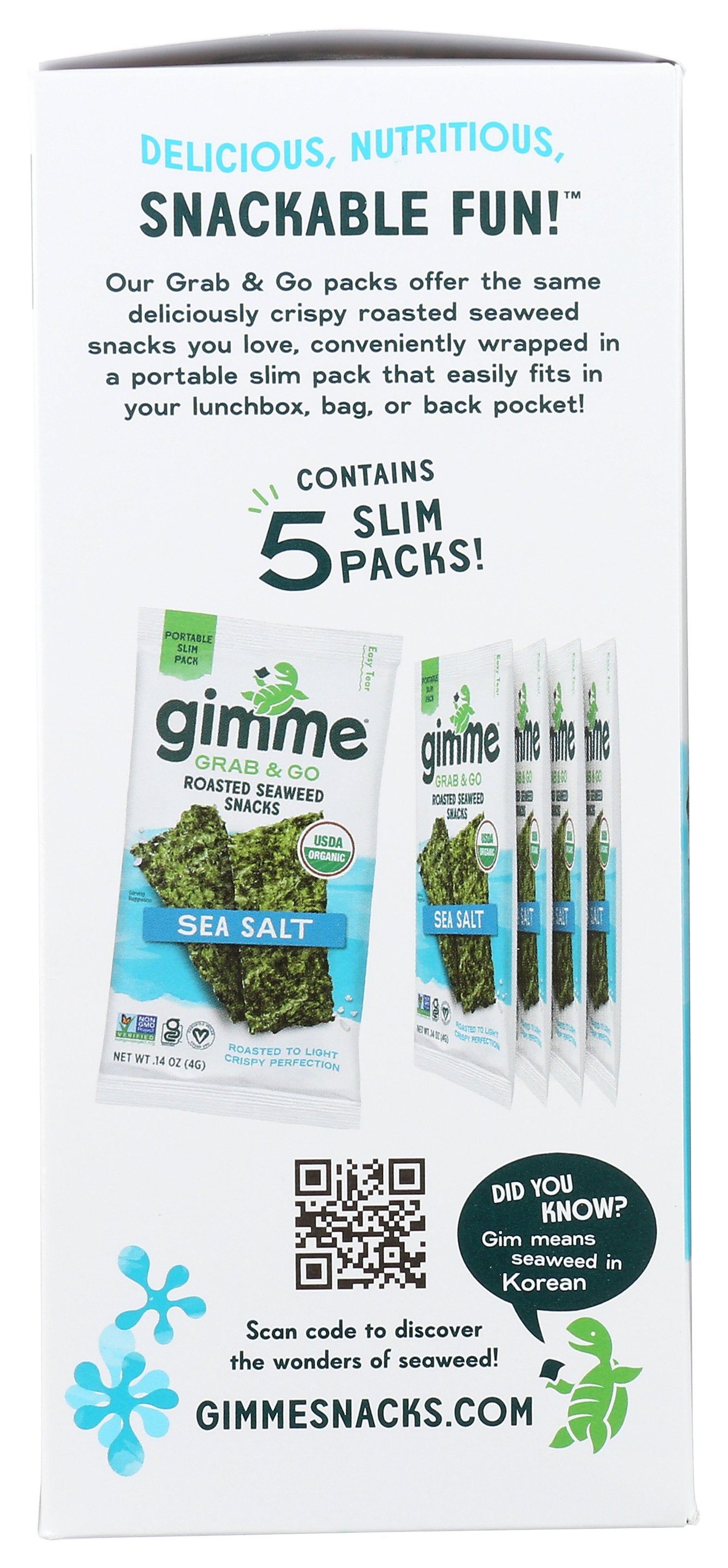 GIMME SEAWED RST SNCK SSLT 5PC - Case of 6