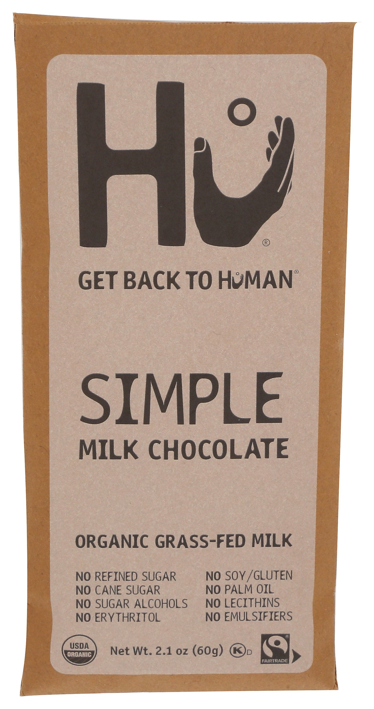 HU BAR MILK CHOC  SIMPLE - Case of 6