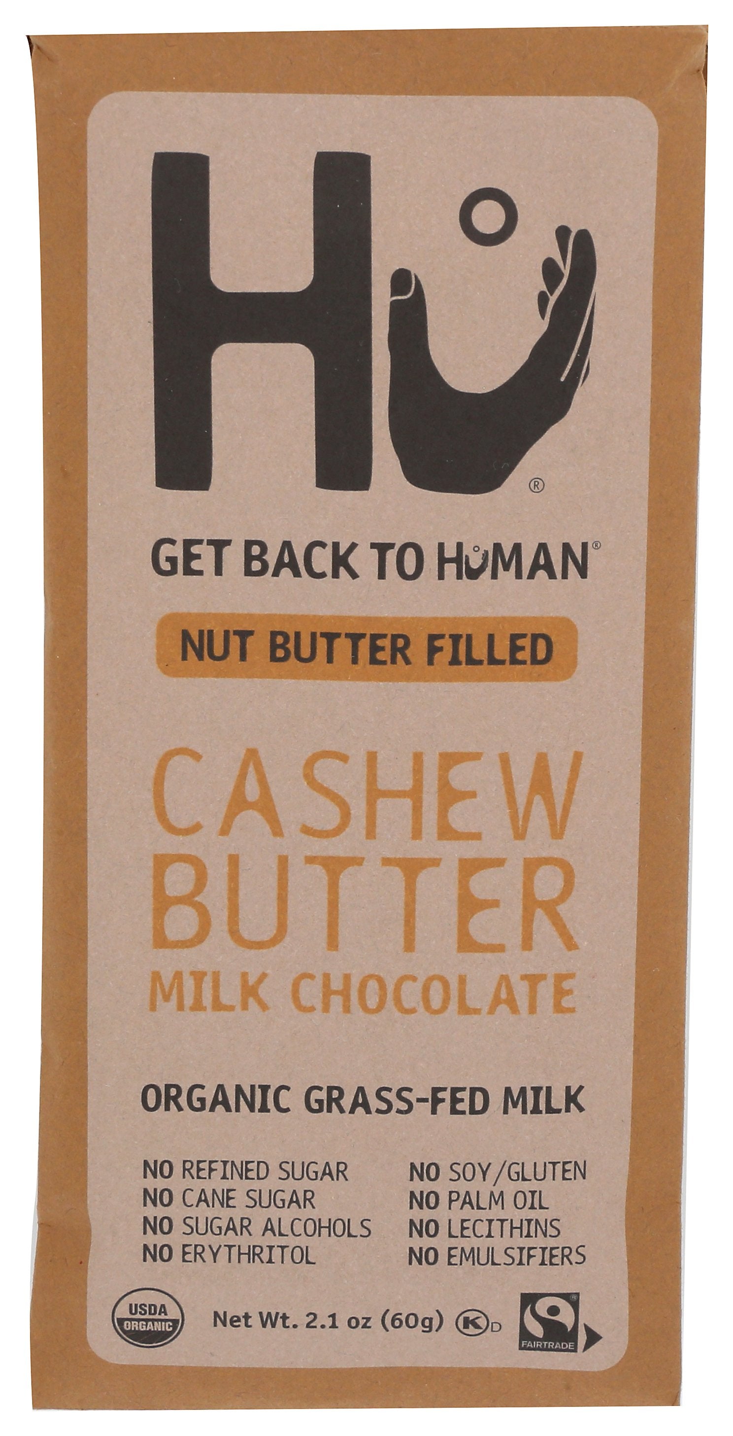 HU BAR CASHEW BTR MLK CHOC - Case of 6