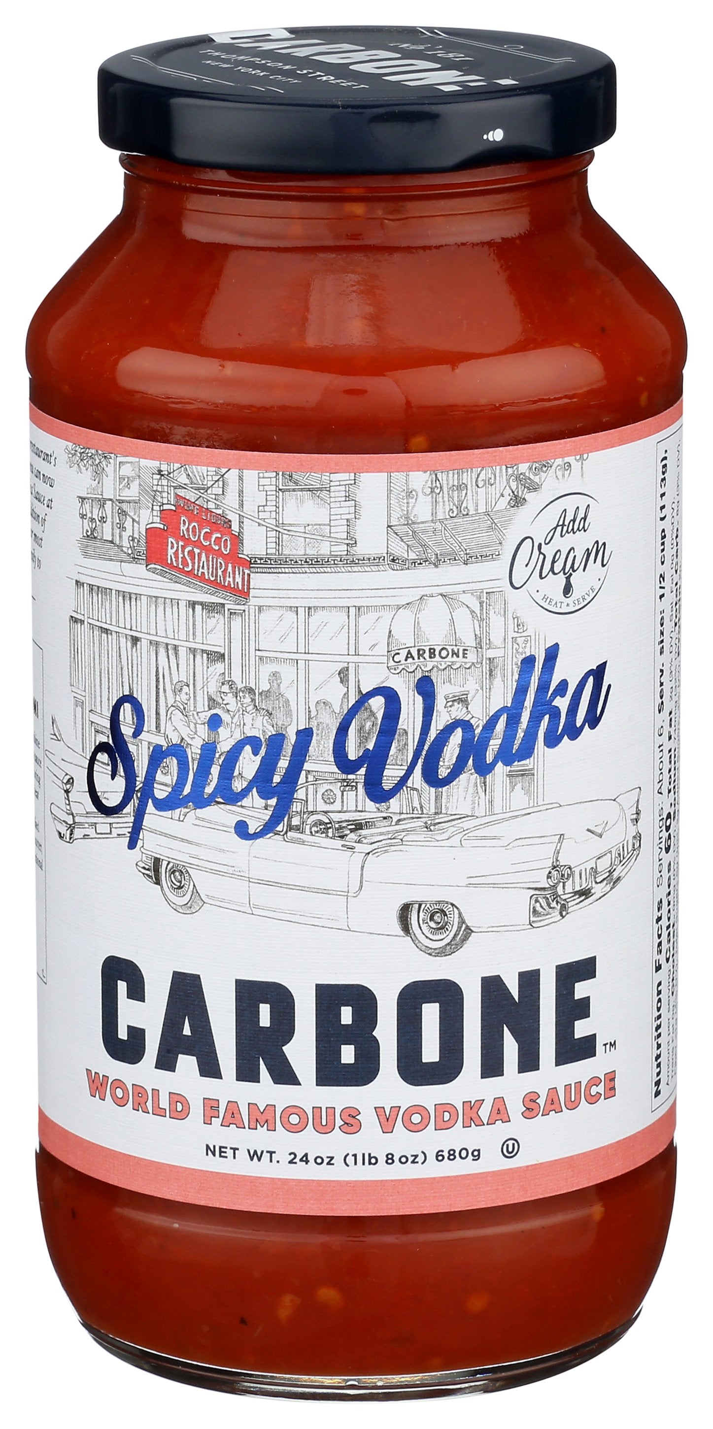 CARBONE SAUCE MARINARA SPCY VDKA - Case of 6