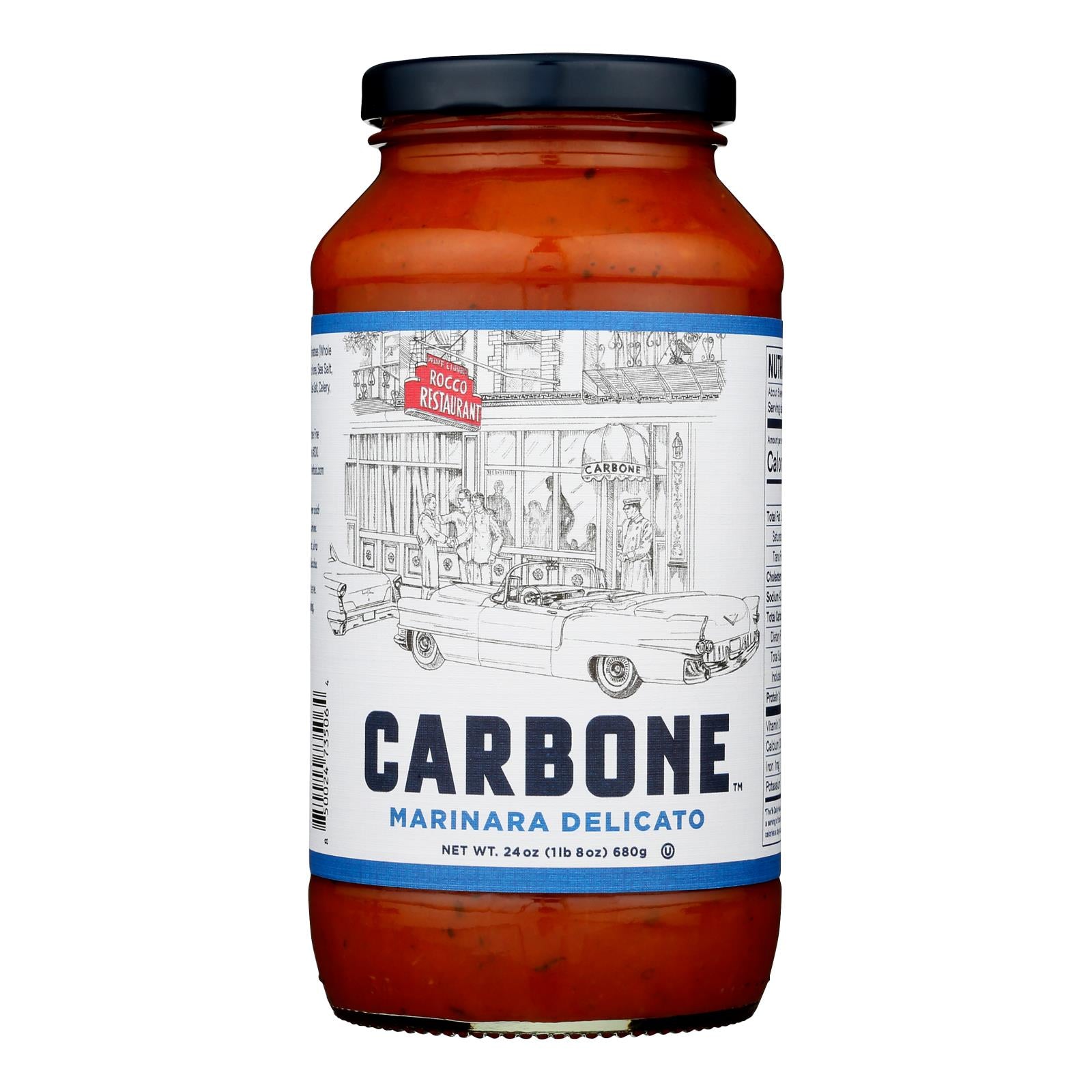 Carbone - Sauce Marinara Delicato - Case of 6-24 OZ