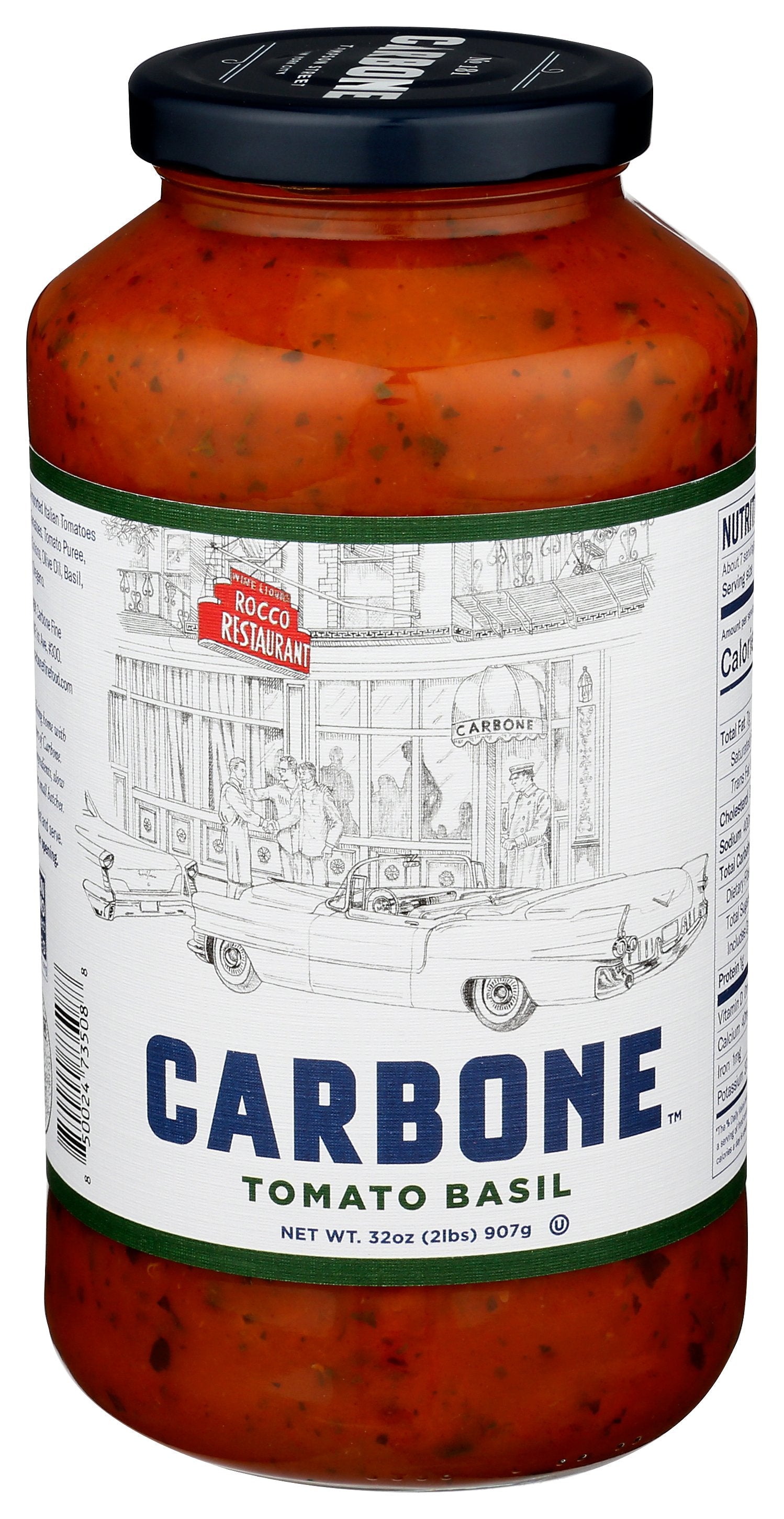 CARBONE SAUCE TOMATO BASIL - Case of 6