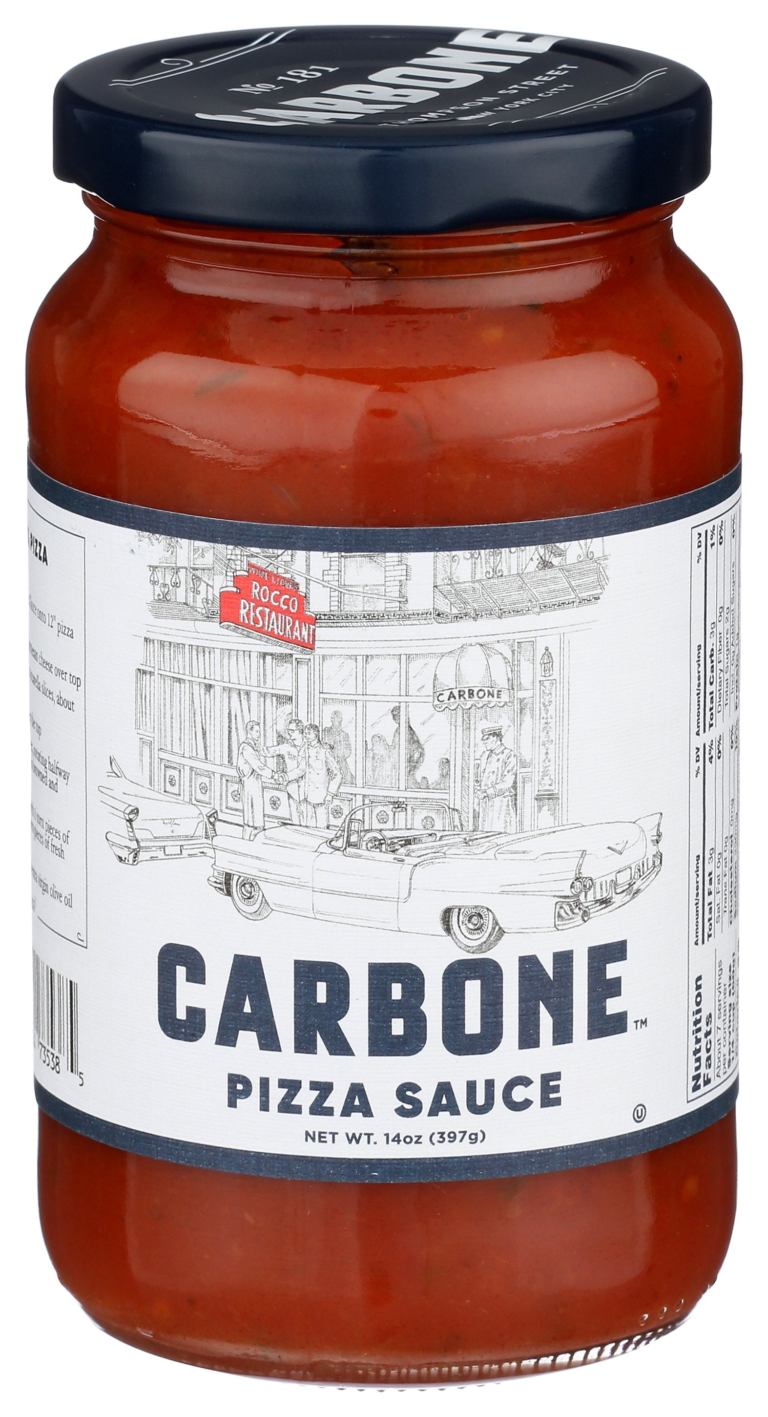 CARBONE SAUCE PIZZA ORIGINAL - Case of 6