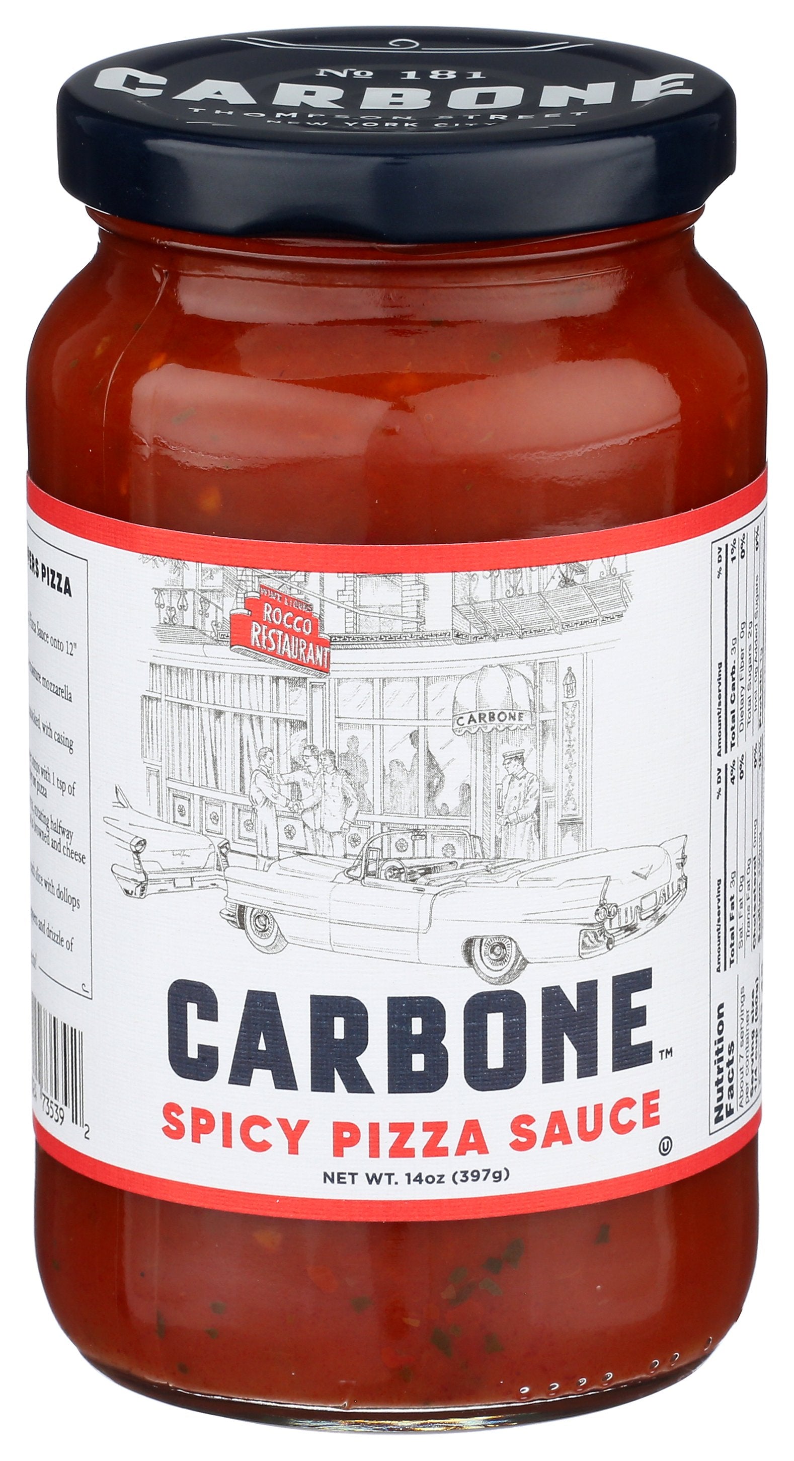 CARBONE SAUCE PIZZA SPICY - Case of 6