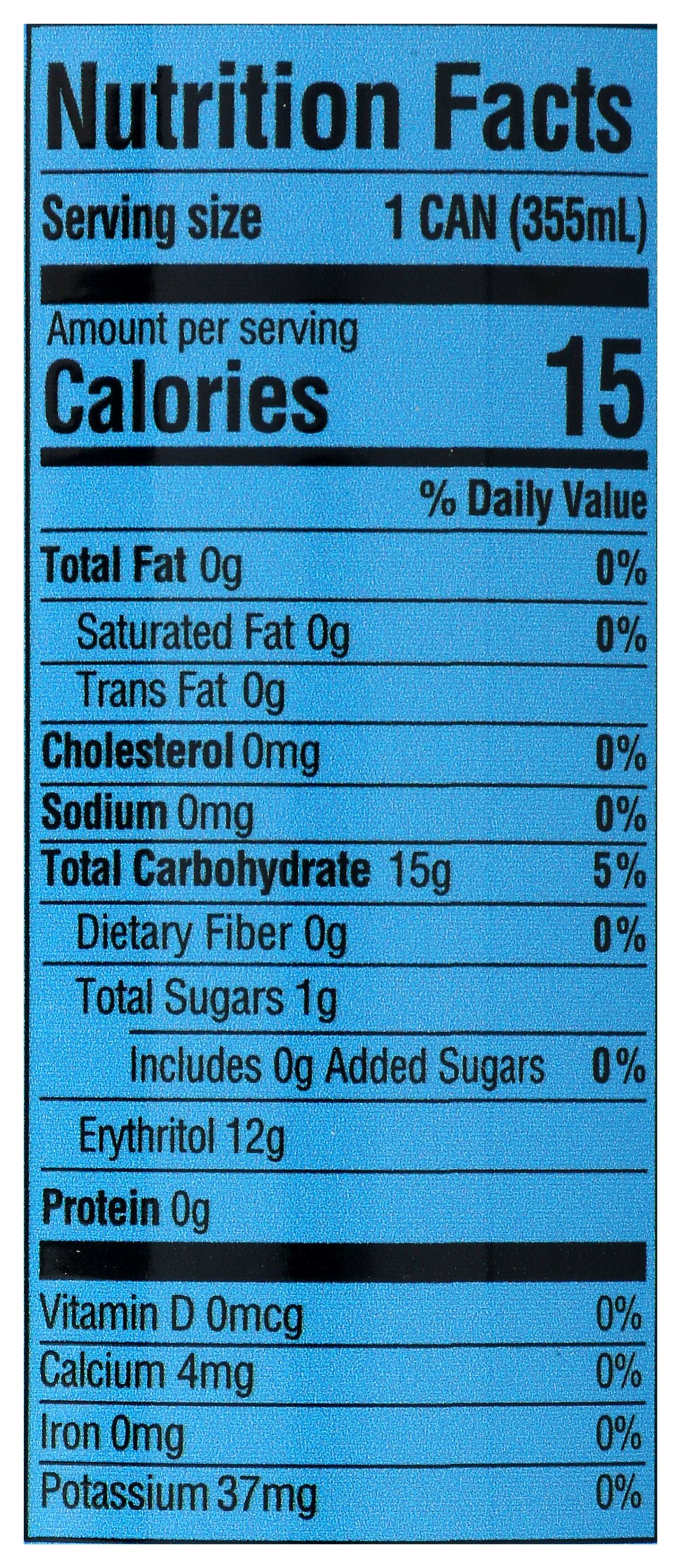 ODYSSEY ELIXIR BEV SPRKL BLUE RASPBERRY - Case of 12