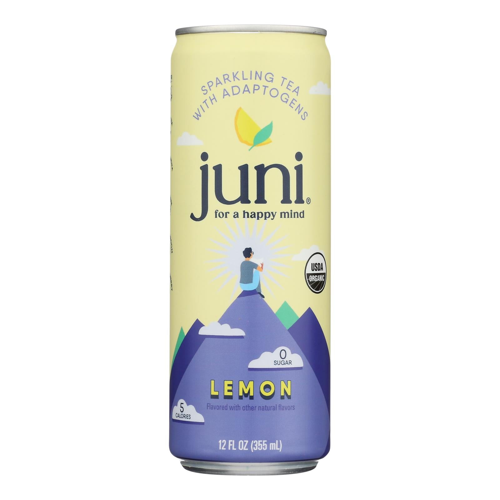 Juni - Sparklng Tea Og2 Lemon - CS of 12-12 FZ