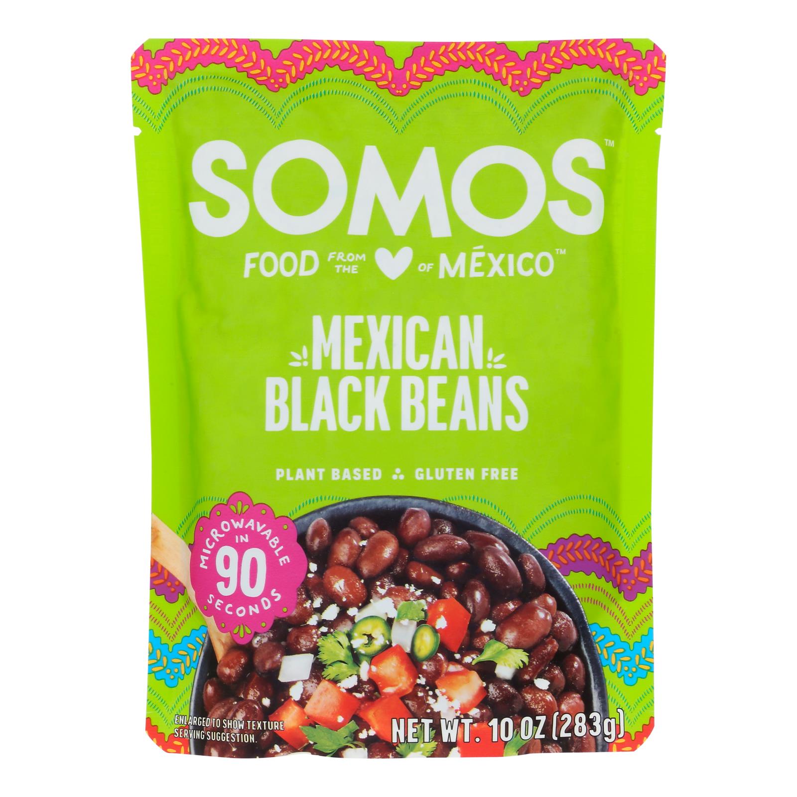 Somos - Beans Rth Mexican Black - Case of 6-10 OZ