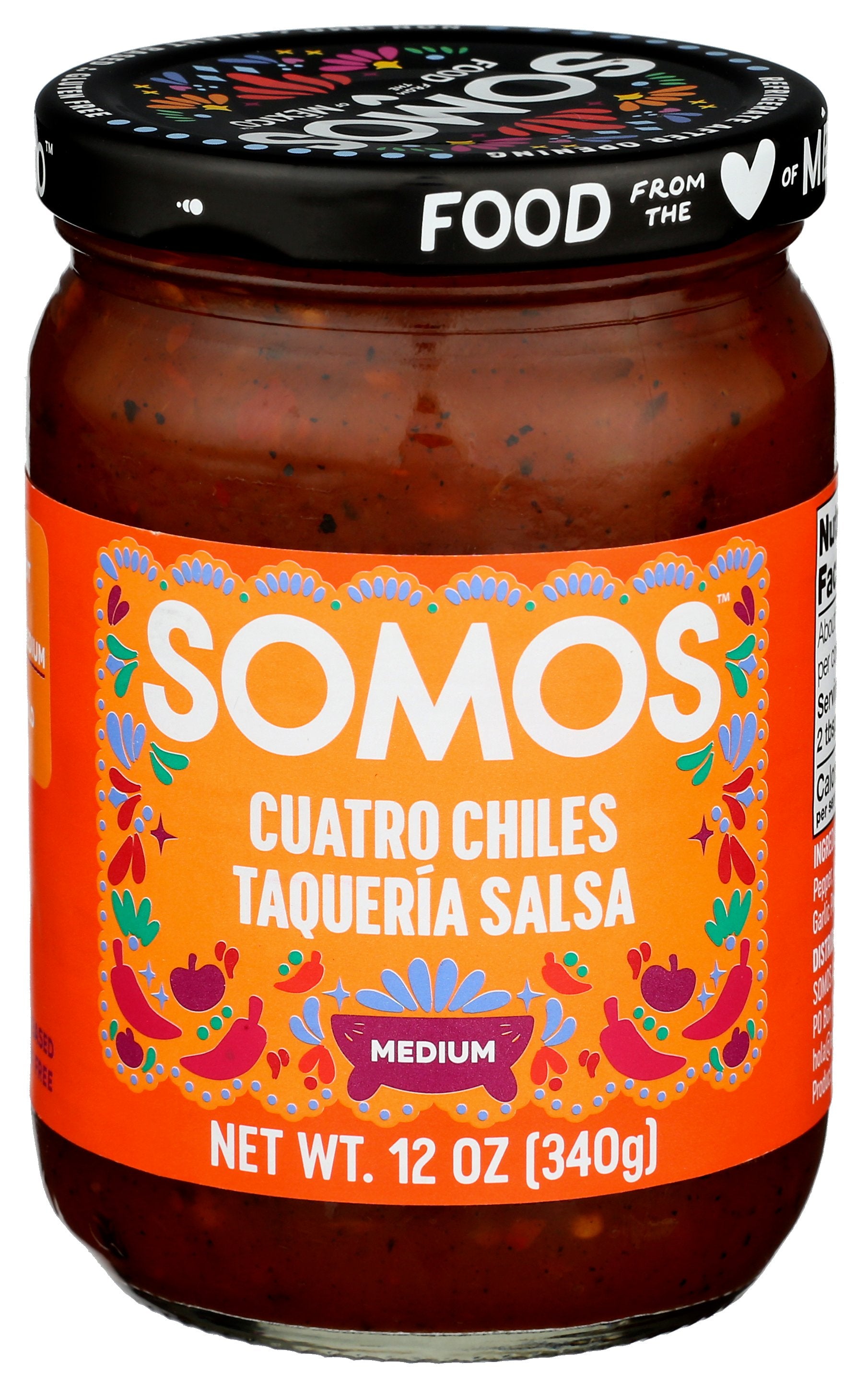 SOMOS SALSA CHILES CUATRO - Case of 6