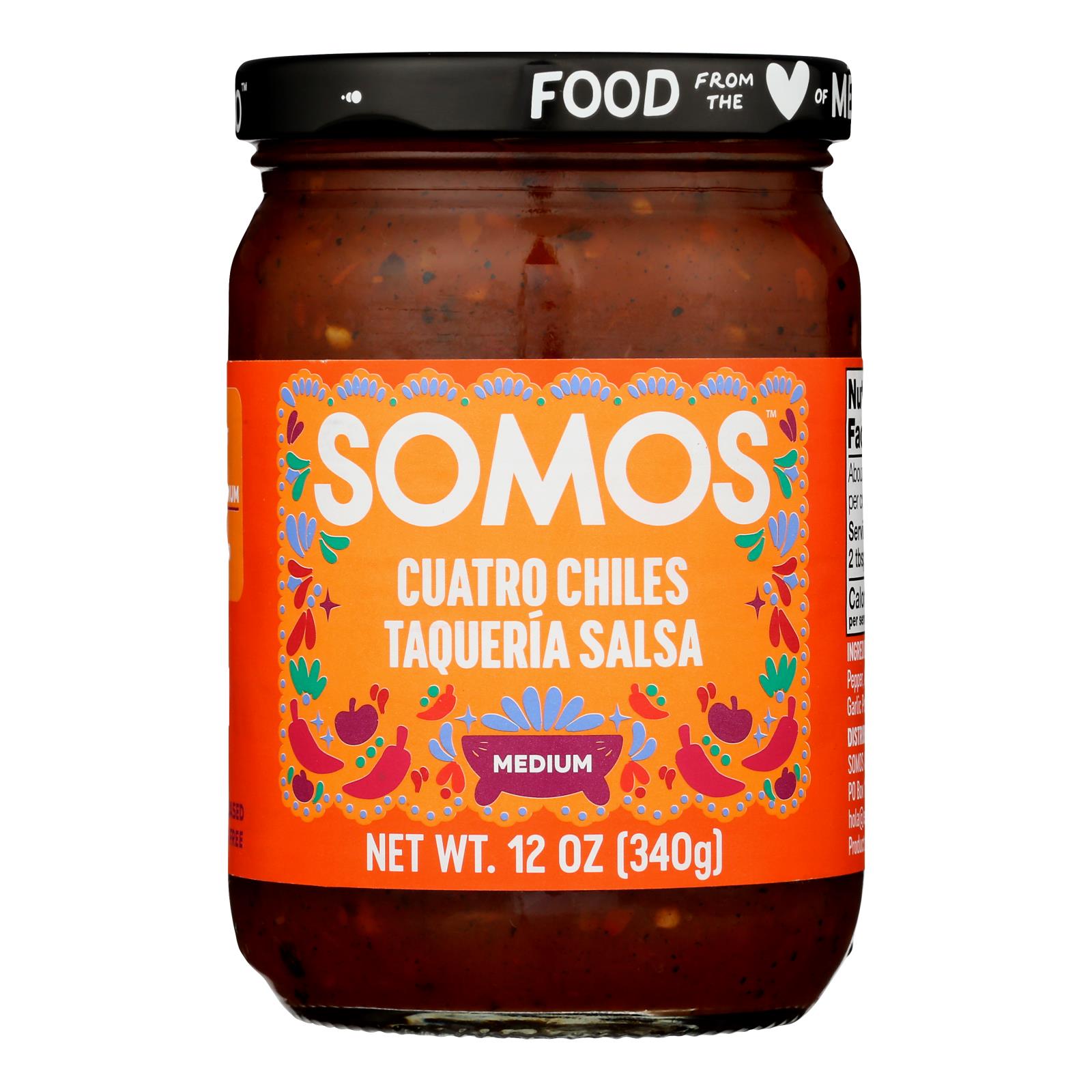 Somos - Salsa Cuatro Chiles - Case of 6-12 OZ