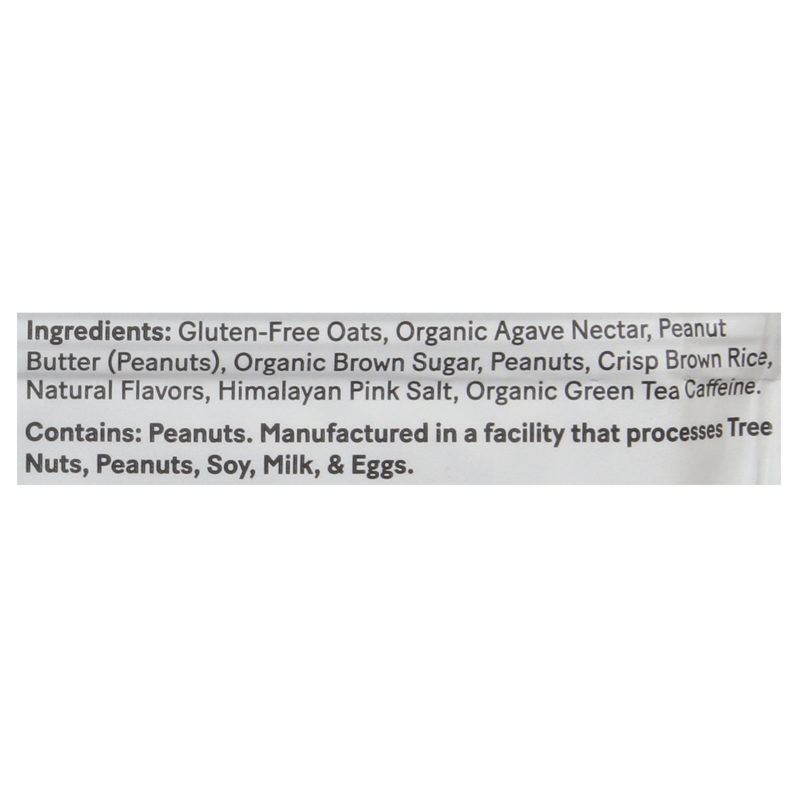 Verb Energy - Energy Bar Pbtr Crunch - CS of 16-.92 OZ
