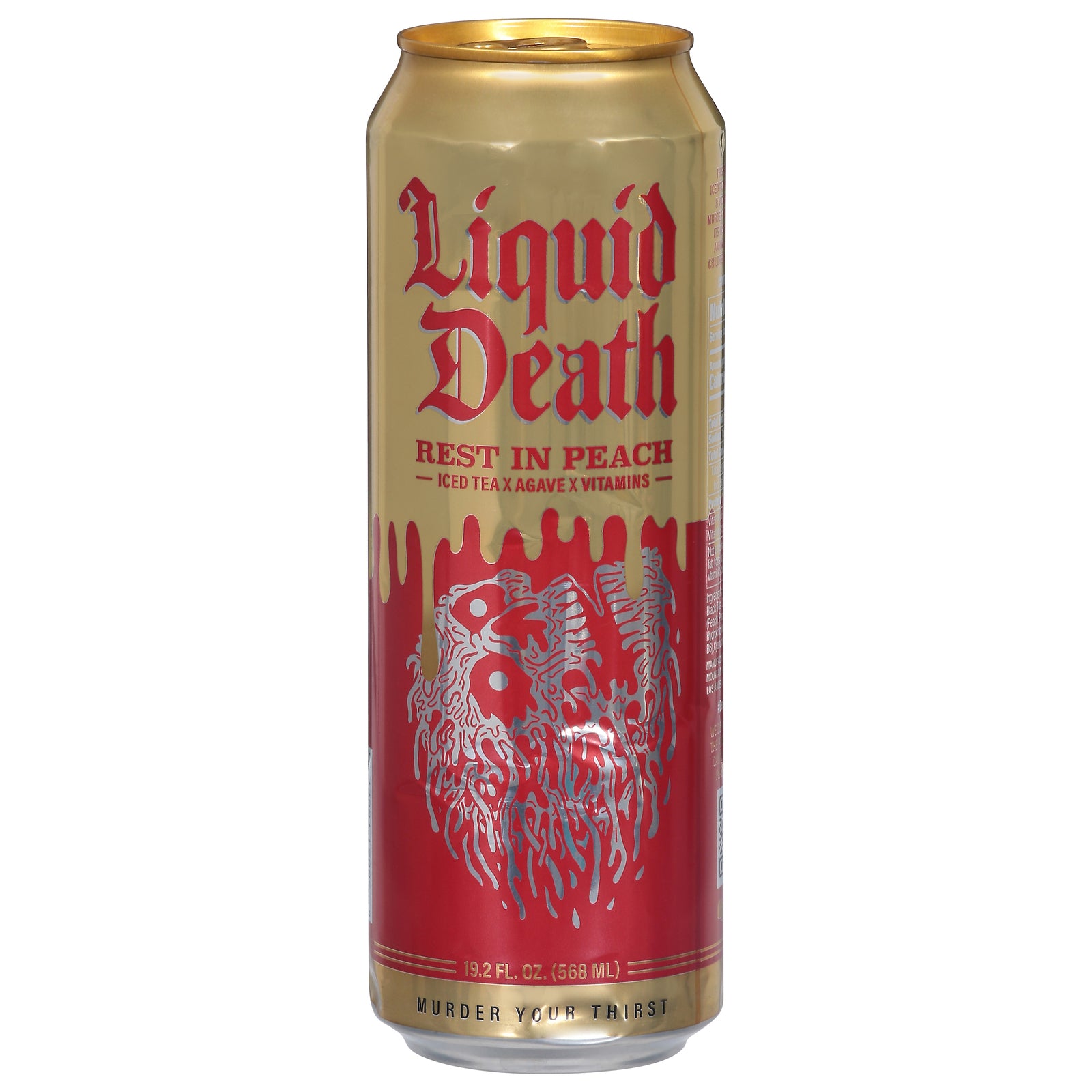 Liquid Death - Tea Rest In Peach Sngl - CS of 12-19.2 FZ