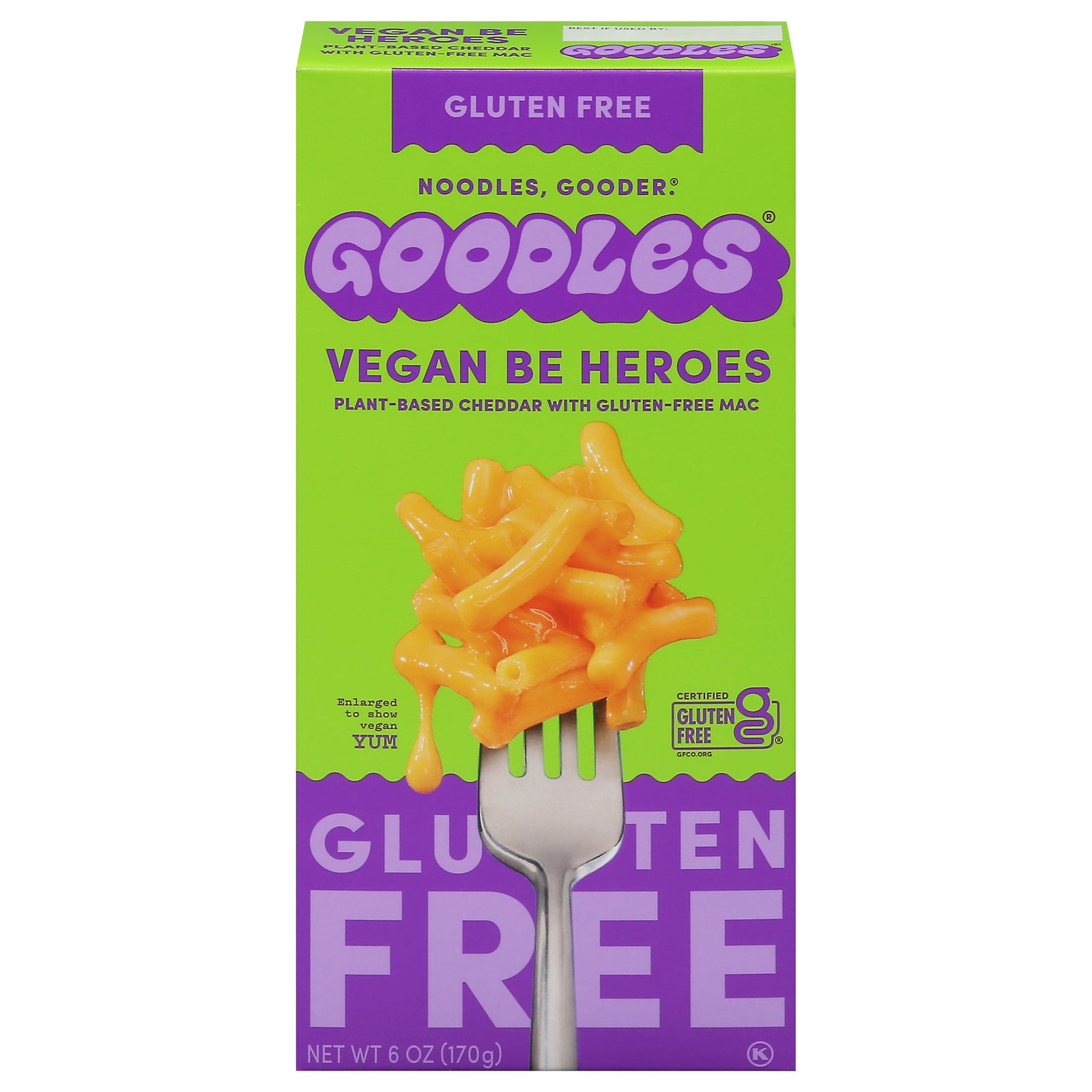 Goodles - Mac & Chs Gf Vgn Be Heros - CS of 12-6 OZ