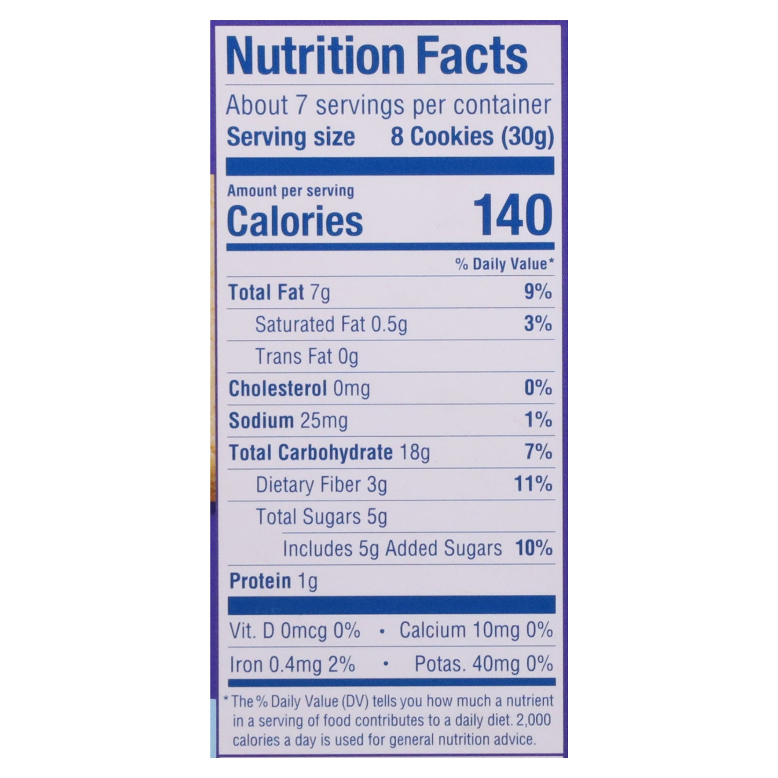 Partake Foods - Cookies Vanilla Wafer - CS of 6-7 OZ