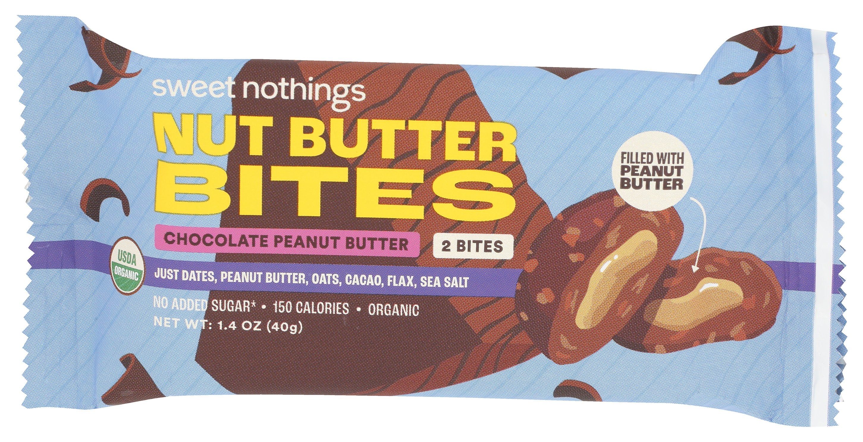 SWEET NOTHINGS BARS NUT CHOC PNUT BTTR - Case of 12