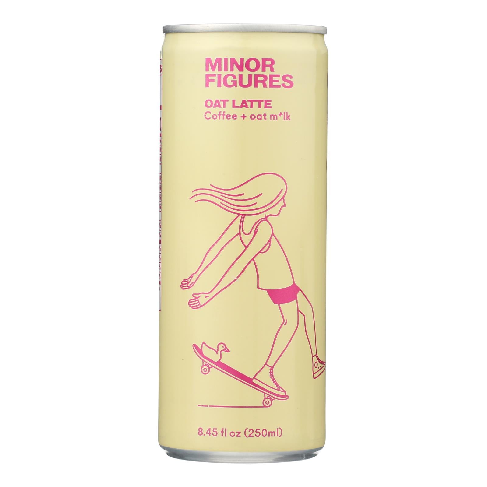 Minor Figures - Coffee Oat Milk Latte - Case Of 12-8.45 Fz