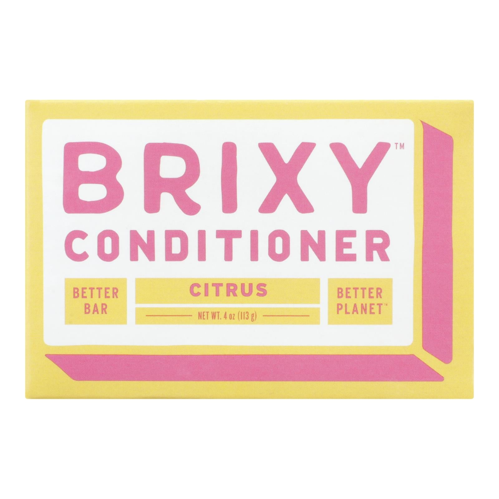 Brixy - Conditioner Bar Citrus - 1 Each -4 Oz