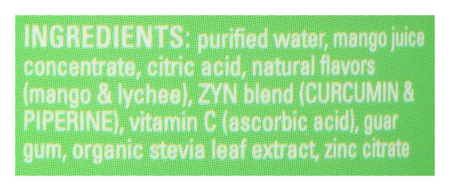 ZYN WATER FUNCT MANGO LYCHEE - Case of 6