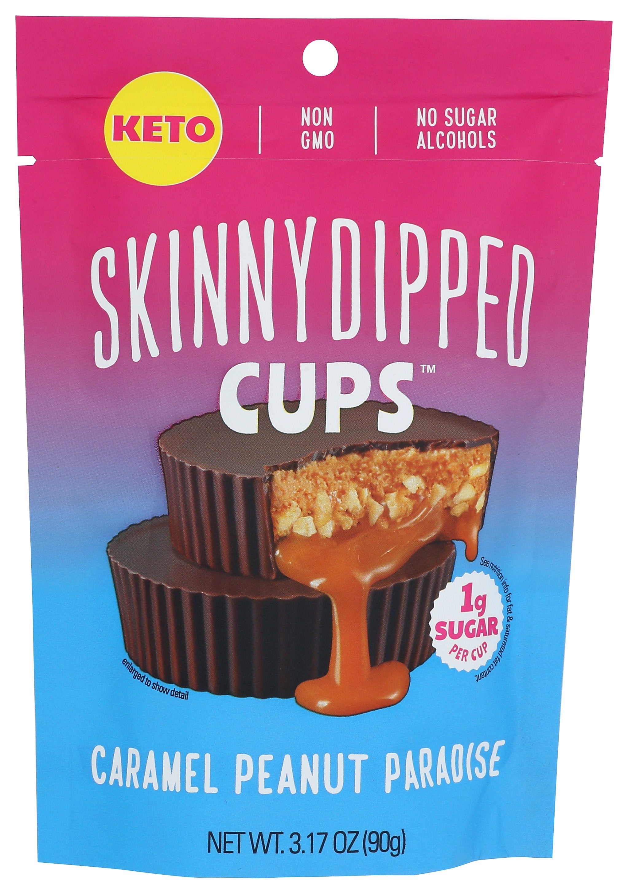 SKINNYDIPPED CHOCOLATE CRML PNT CUP - Case of 10