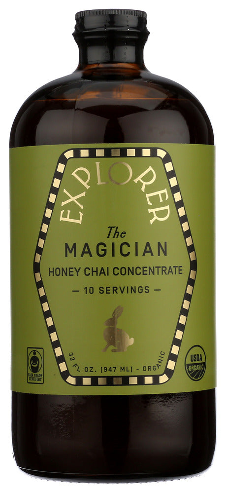 Explorer Cold Brew Tea Chai Concentrate The Magician - Pack of 6 - 32 fo