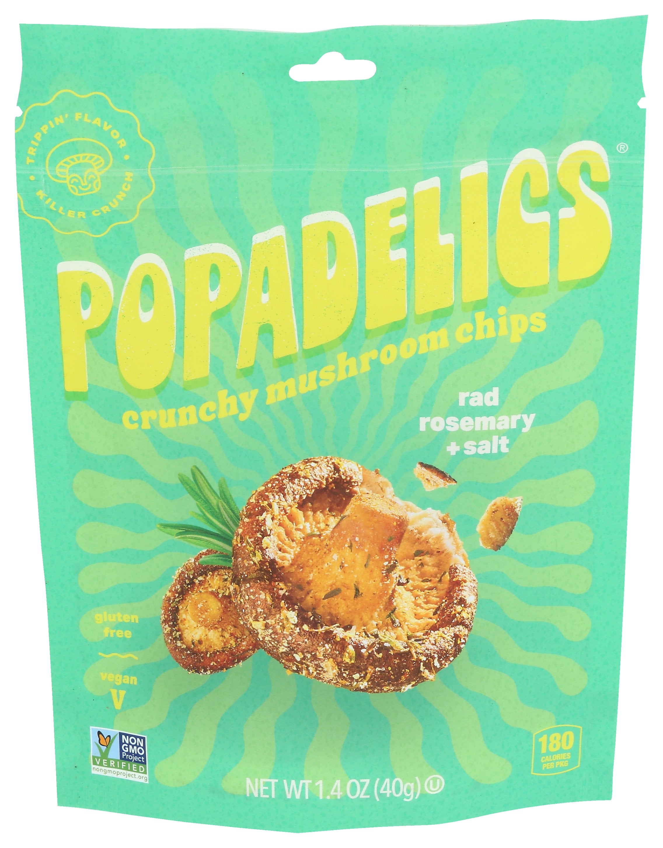 POPADELICS CHIPS MSHRM RSMRY SALT - Case of 6