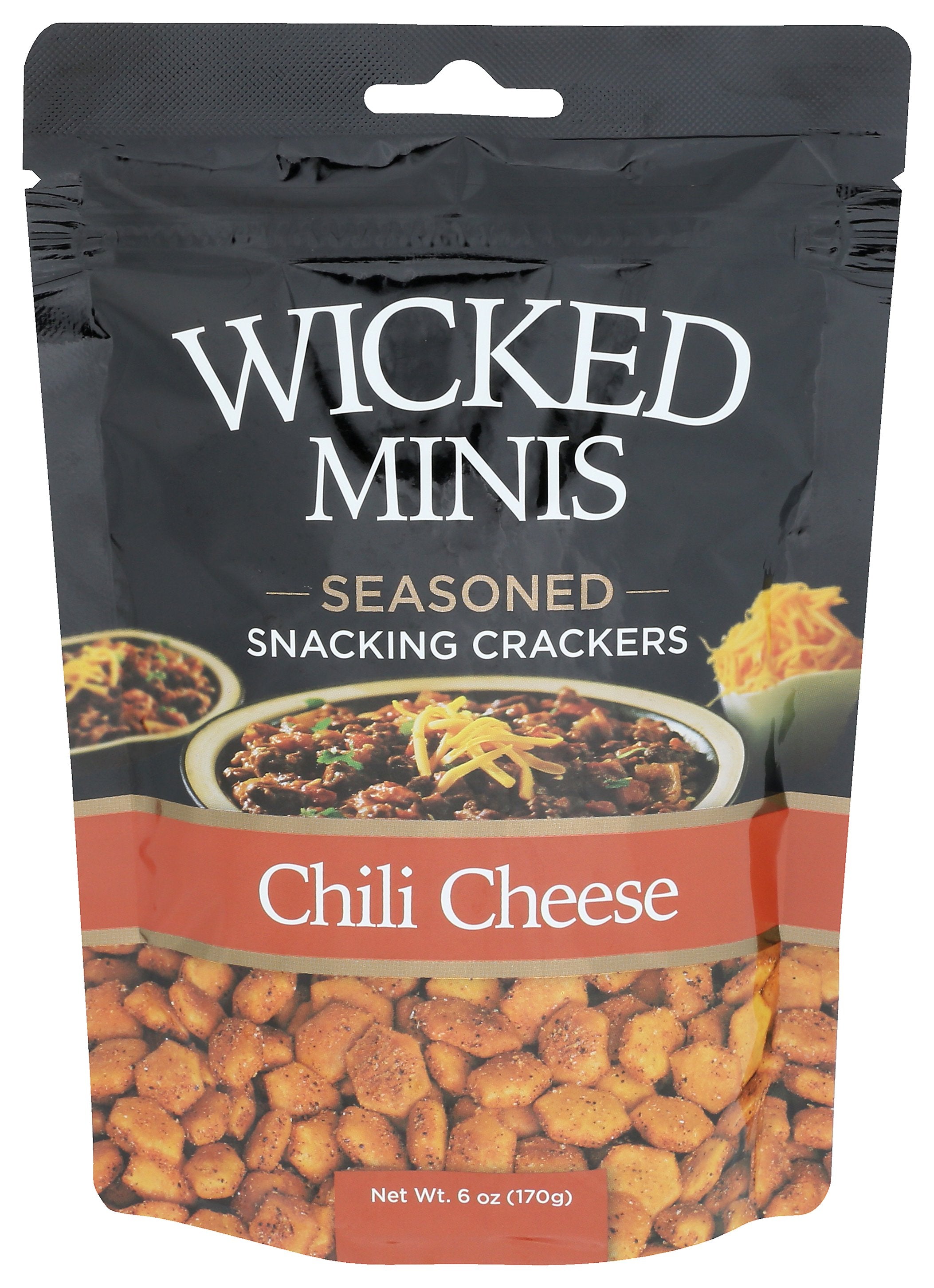 WICKED MIX CRACKERS CHILI CHS MINI - Case of 6