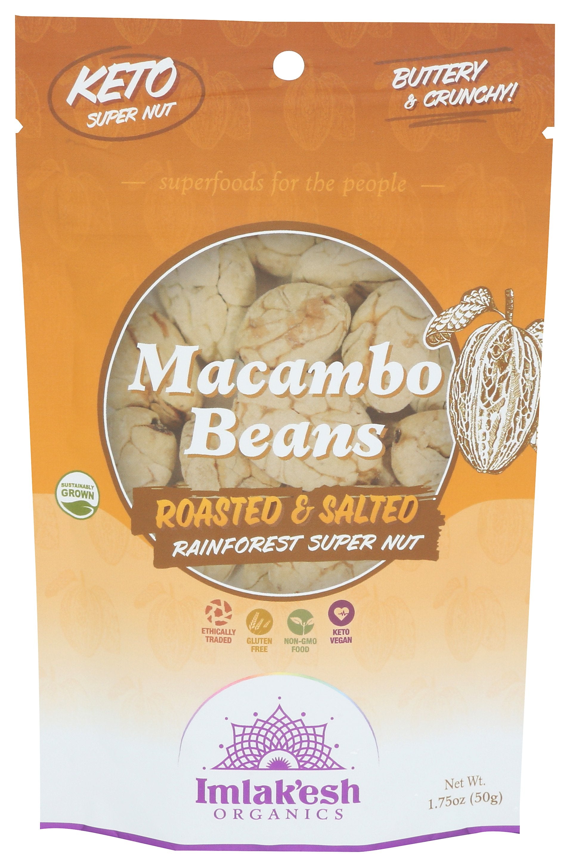 IMLAKESH ORGANICS BEANS MACAMBO WLD HRV SS - Case of 8