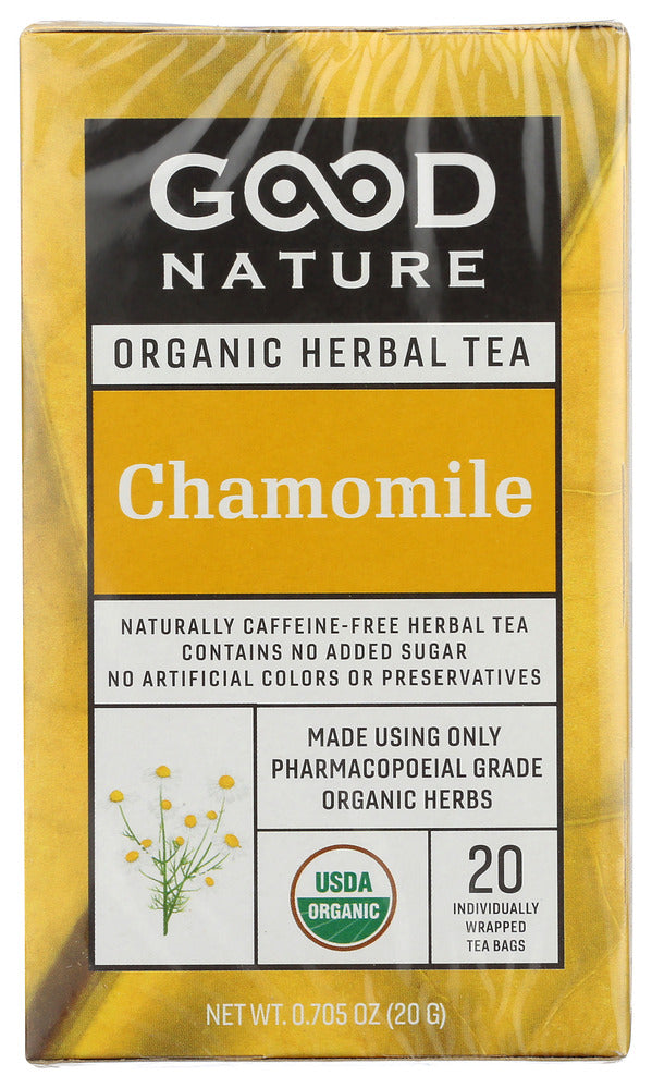 Good Nature Tea Chamomile - Pack of 6 - 0.705 oz
