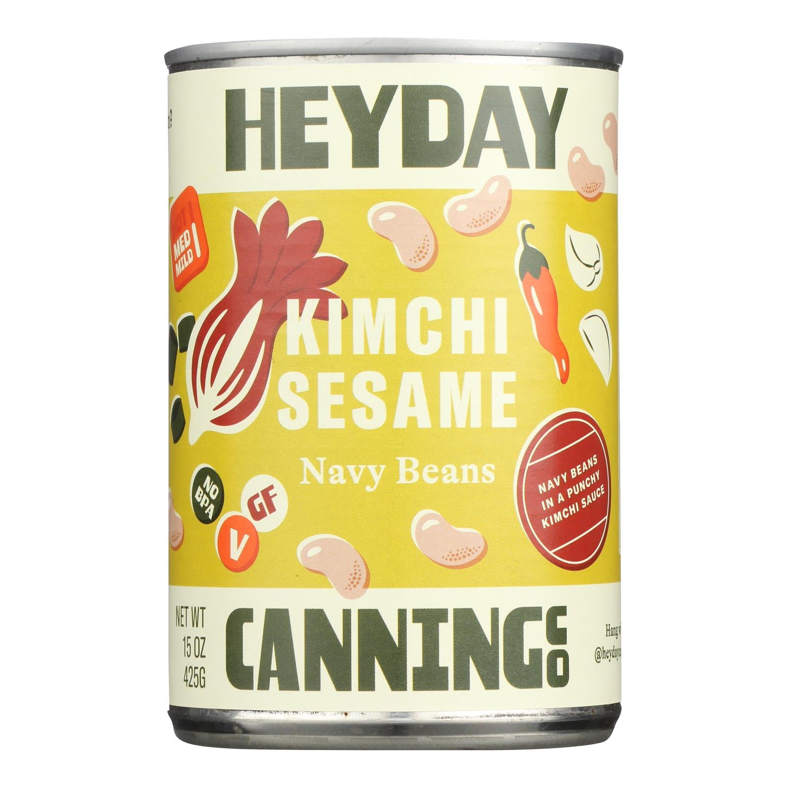 Heyday Canning Company - Beans Navy Ketchup Mdmild - Case of 6-15 Ounces