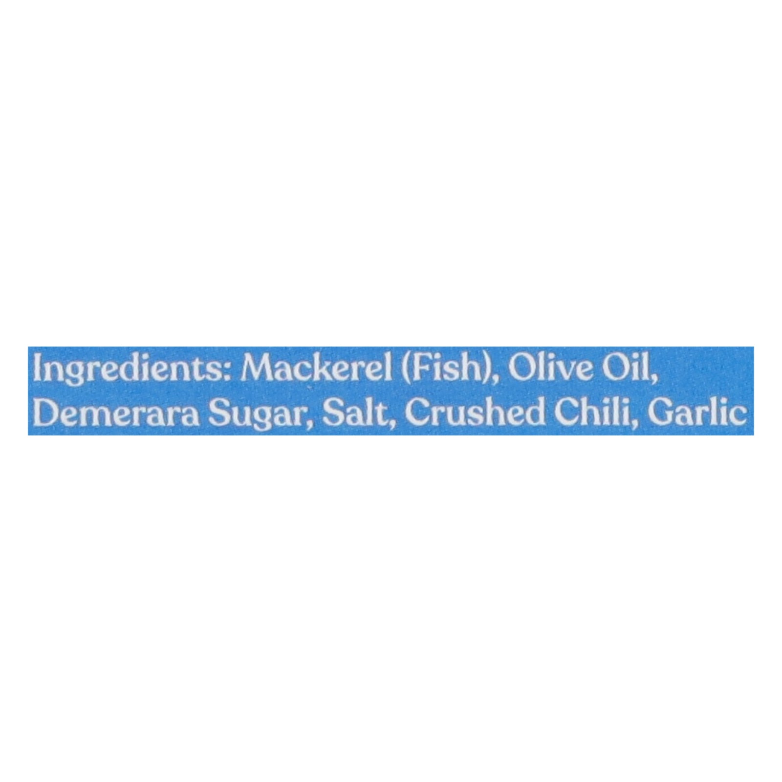 Fishwife - Mackerel Chili Flakes - CS of 12-3.7 OZ