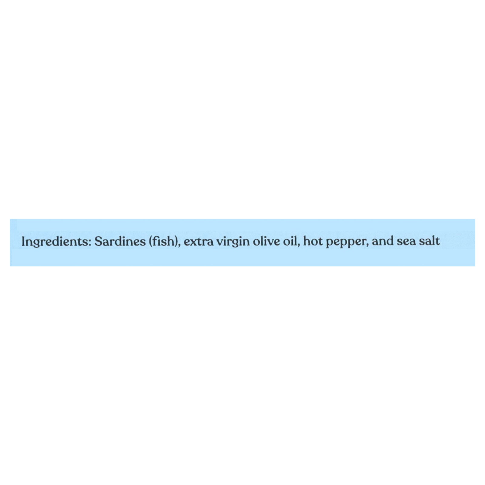 Fishwife - Sardines Hot Pepper - CS of 12-4.2 OZ