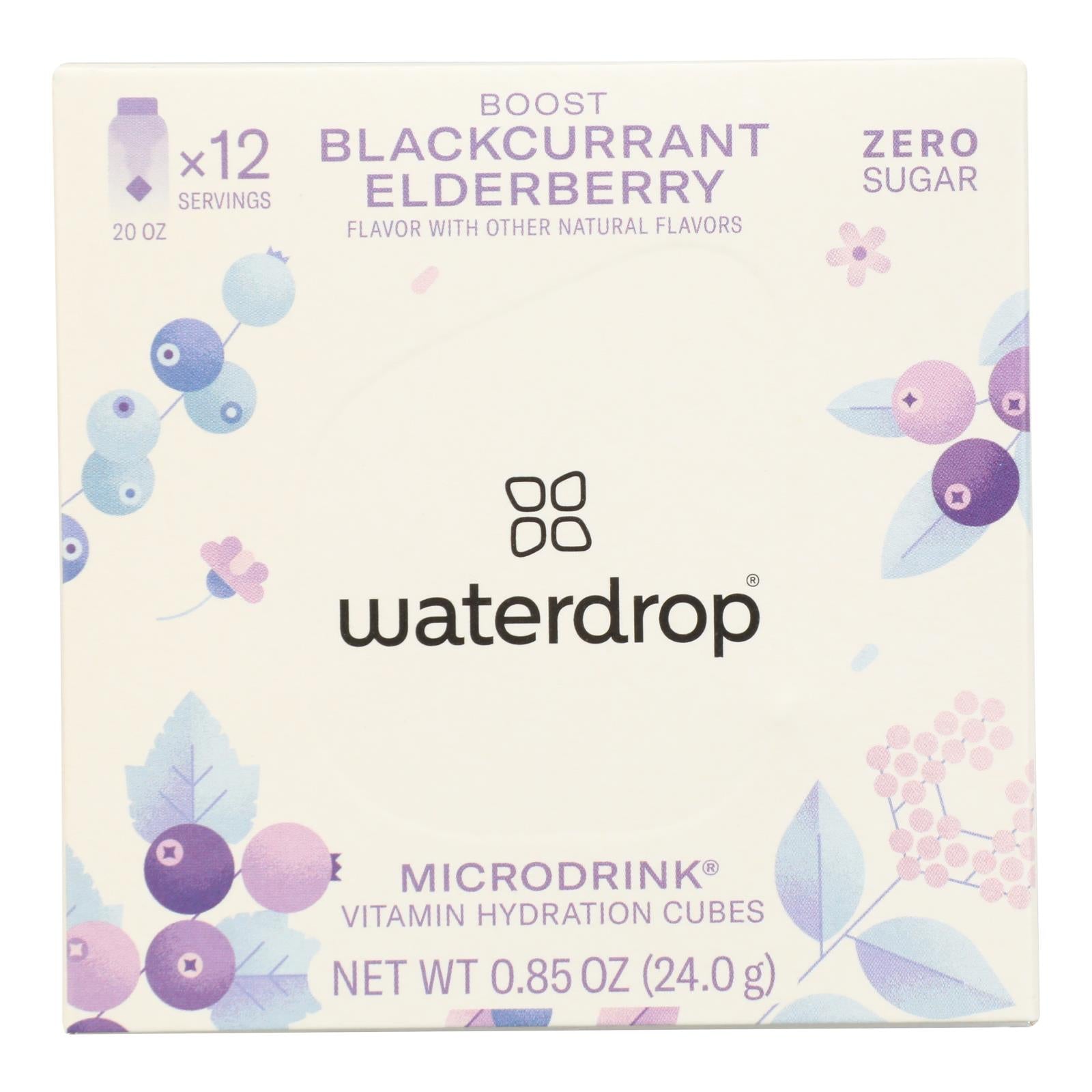 Waterdrop - Microdrink Boost Elbry - Case of 6 - 0.85 Ounces