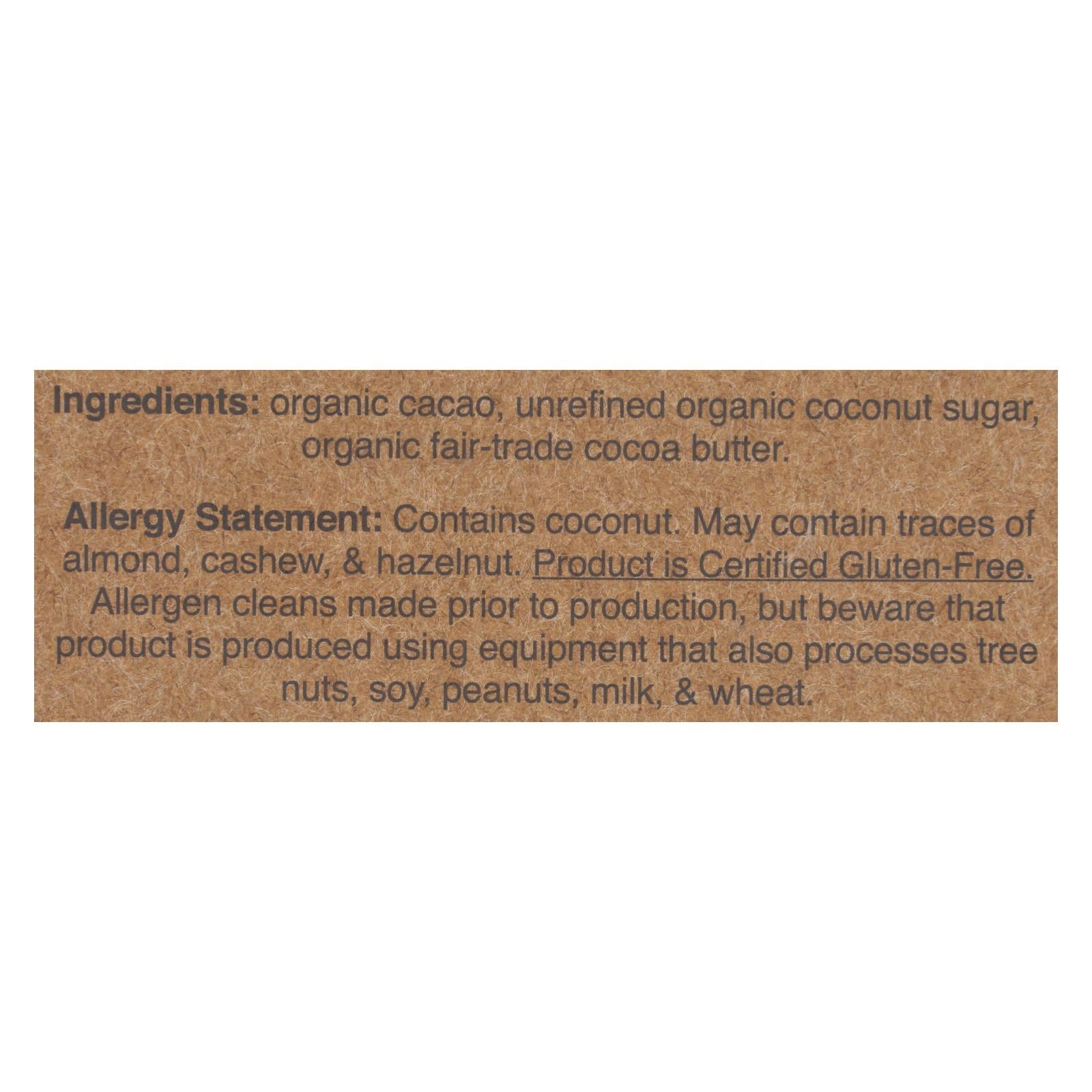 Hu - Dark Chocolate Bar Simple - Case of 12-2.1 OZ