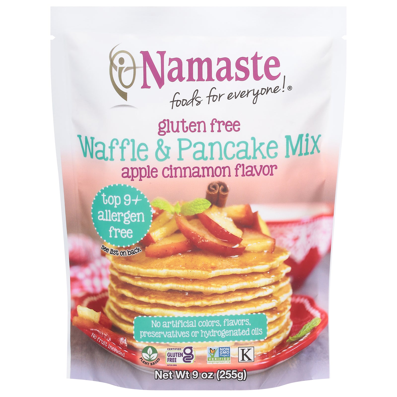 Namaste Foods - Mix Waff&pcke Apl&cinn Gluten Free - Case of 6-9 OZ