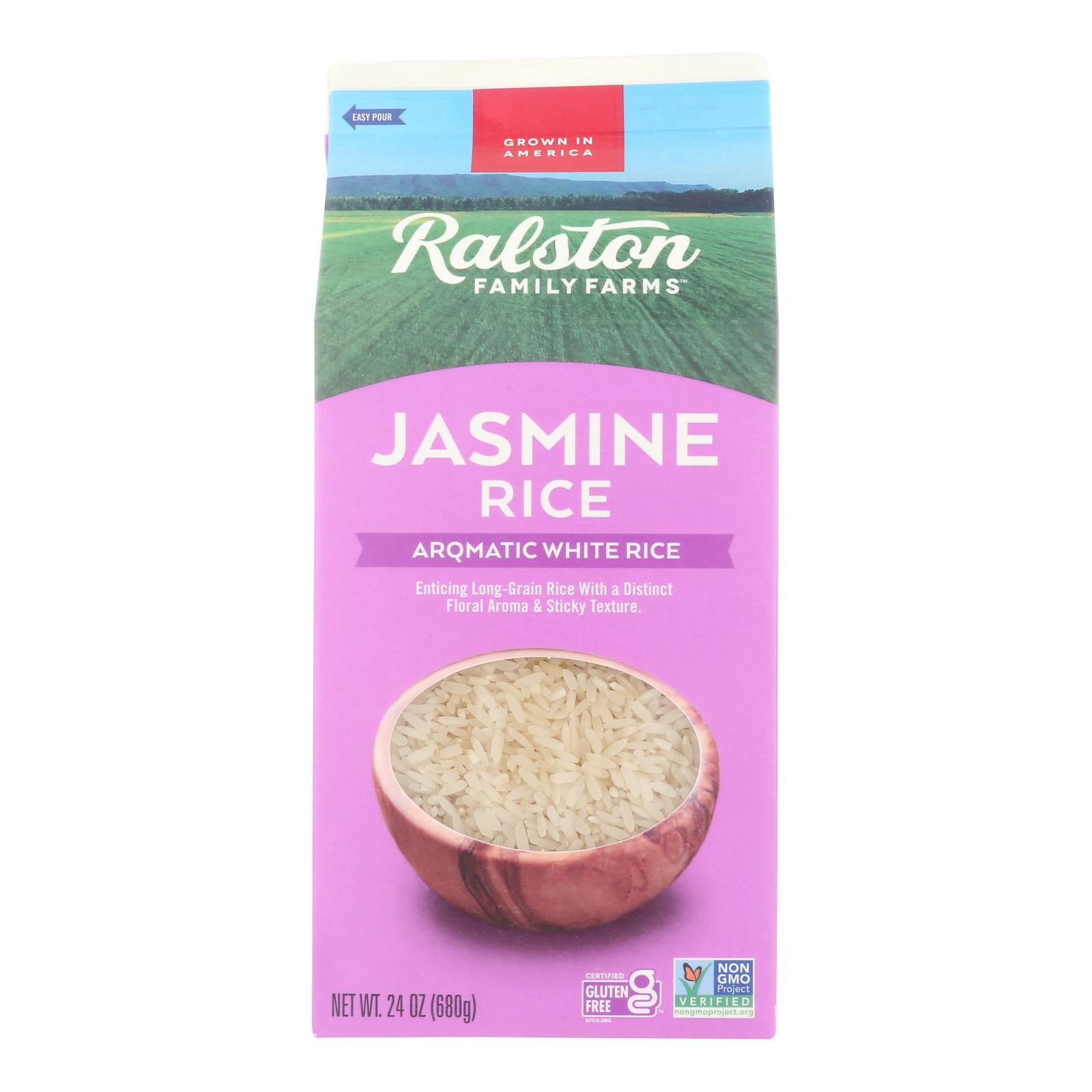 Ralston Family Farms - Rice Jasmine White - Case Of 6-24 Oz